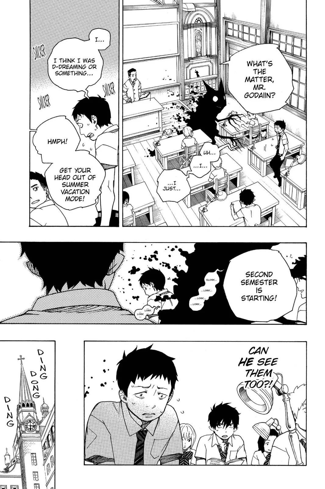 Blue Exorcist, chapter 38, page 14
