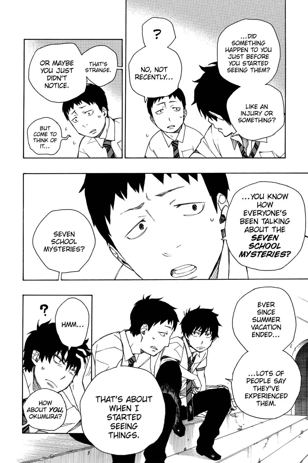 Blue Exorcist, chapter 38, page 17