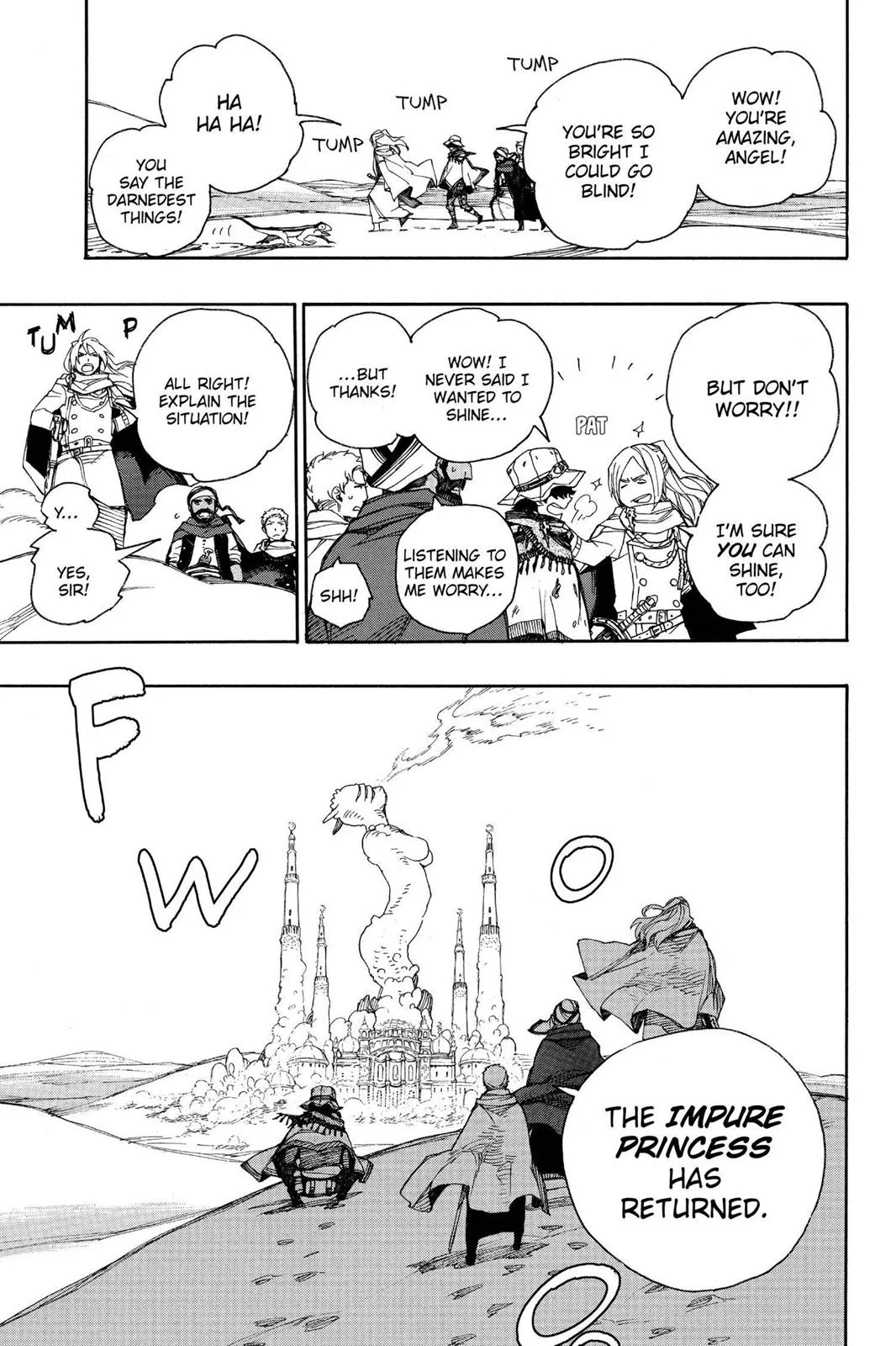 Blue Exorcist, chapter 38, page 22