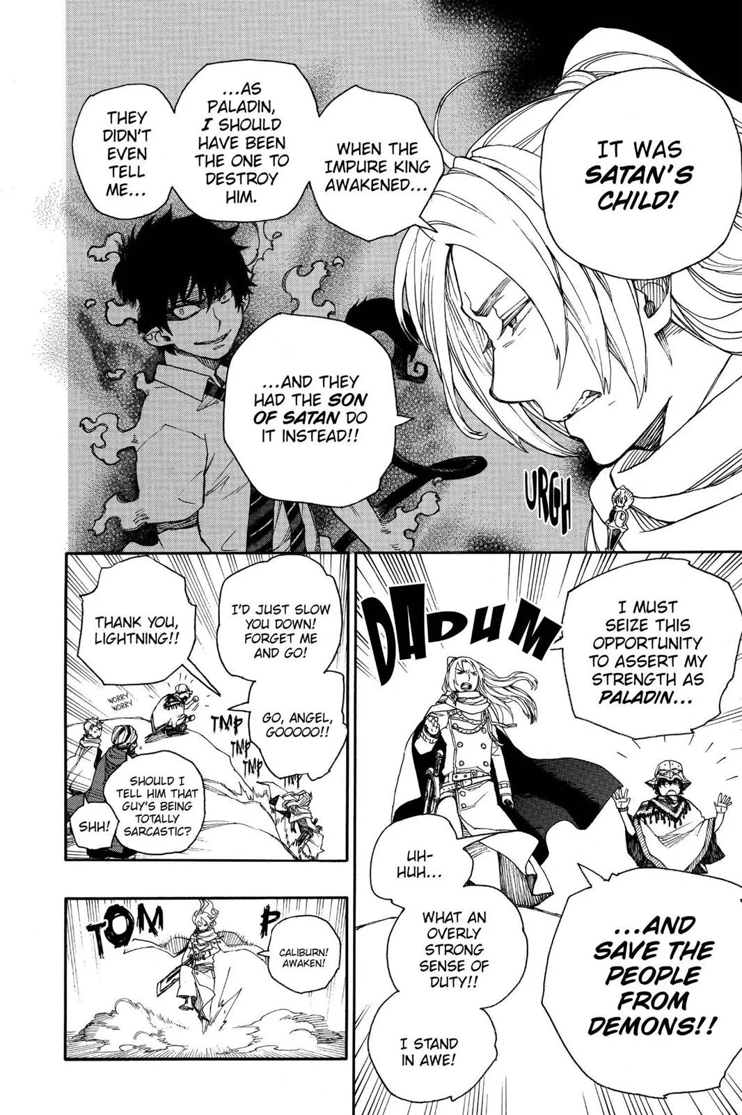 Blue Exorcist, chapter 38, page 25