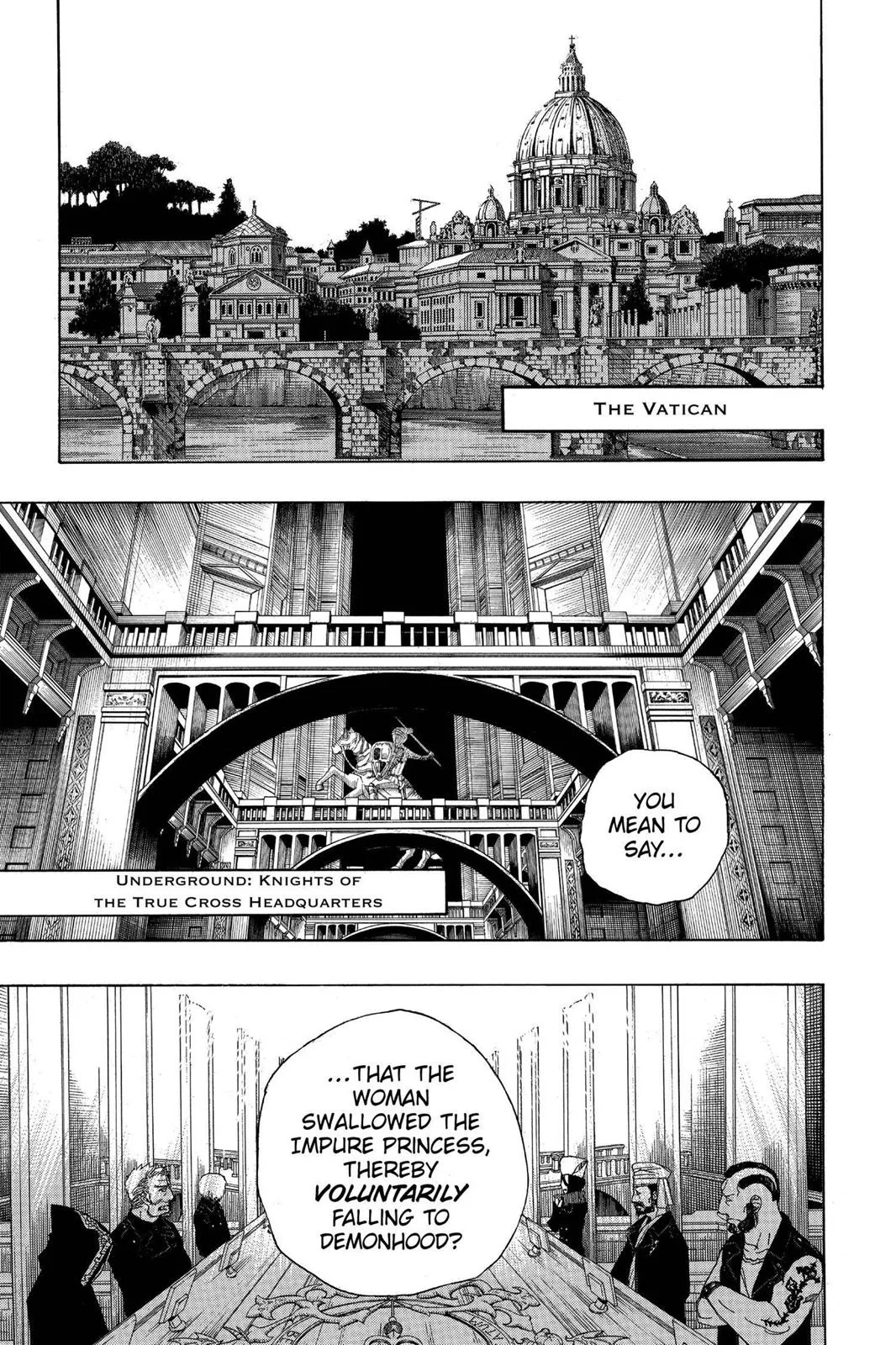 Blue Exorcist, chapter 38, page 34
