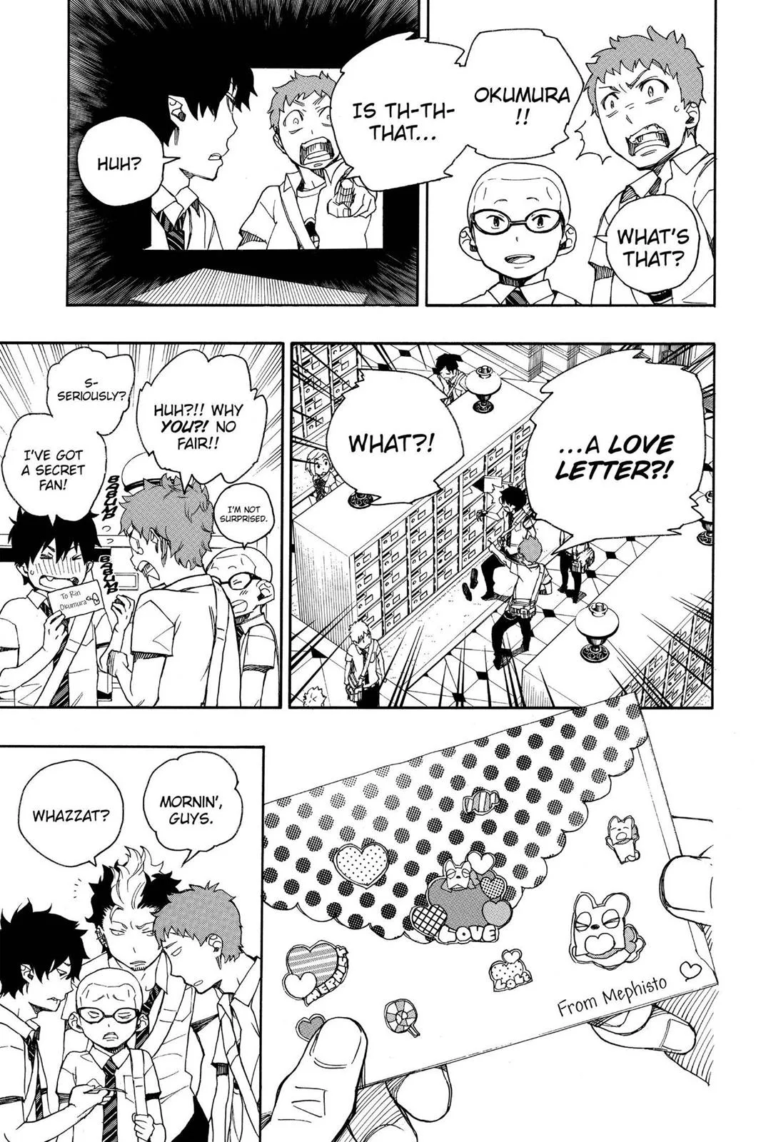 Blue Exorcist, chapter 38, page 42