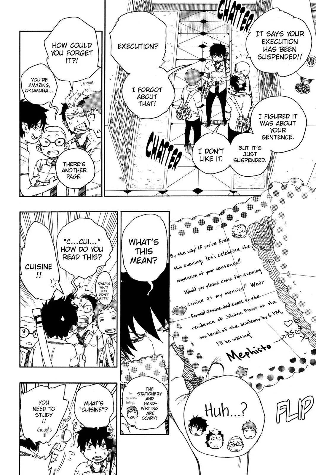 Blue Exorcist, chapter 39, page 2