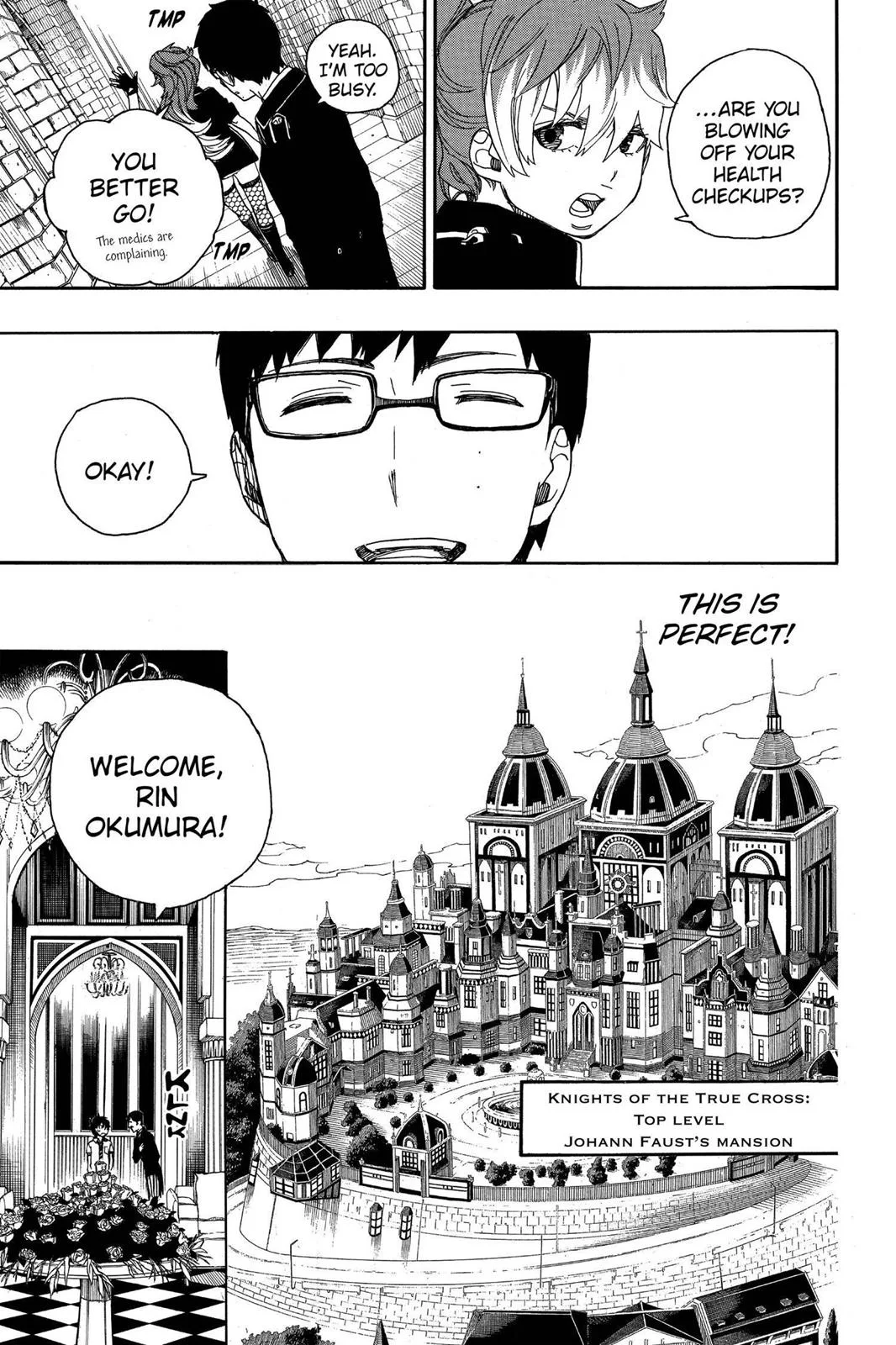 Blue Exorcist, chapter 39, page 13