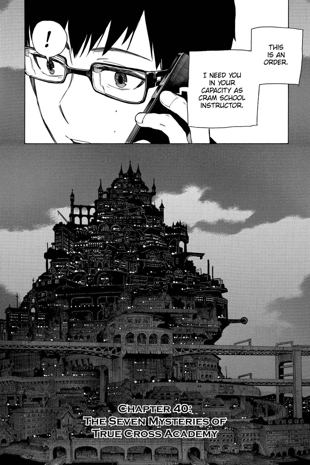 Blue Exorcist, chapter 40, page 6