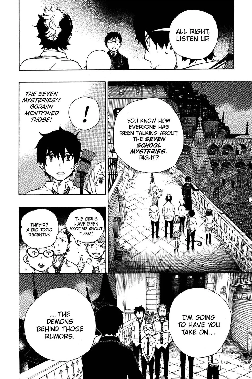 Blue Exorcist, chapter 40, page 10
