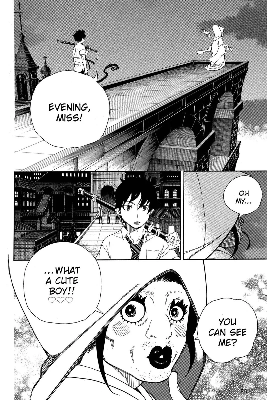 Blue Exorcist, chapter 40, page 16