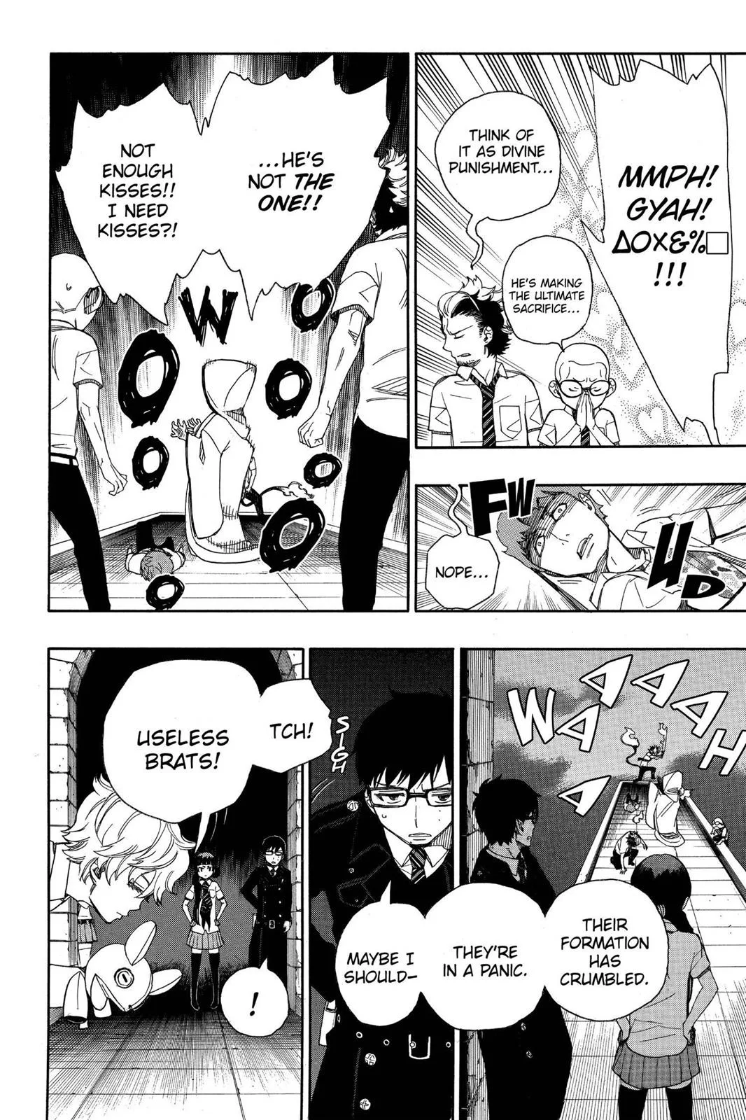 Blue Exorcist, chapter 40, page 28