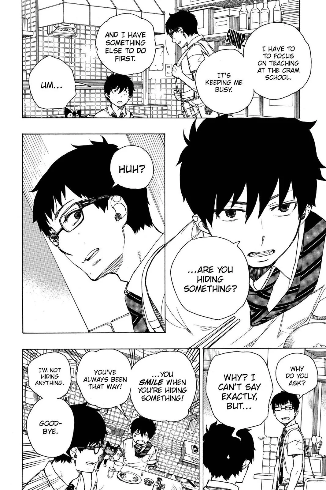 Blue Exorcist, chapter 41, page 4