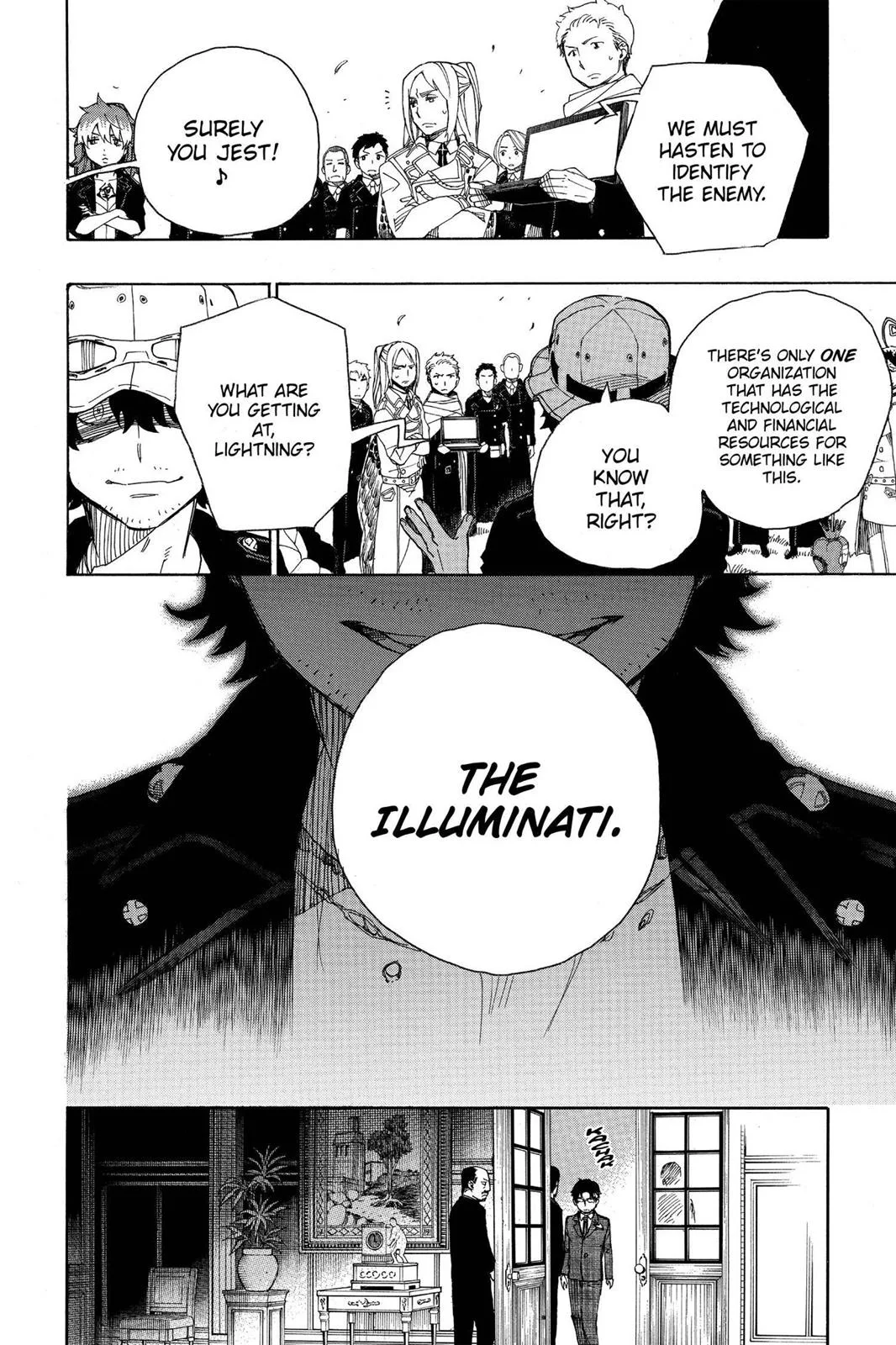 Blue Exorcist, chapter 41, page 34