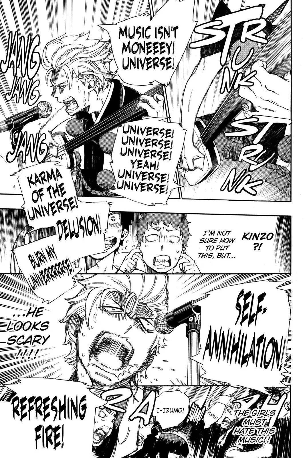Blue Exorcist, chapter 41.5, page 9
