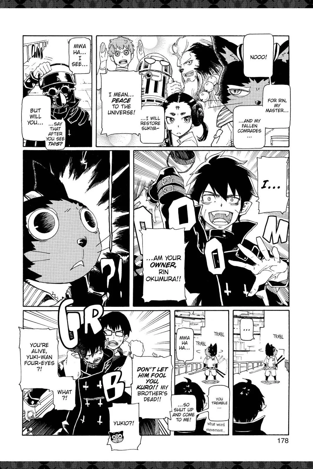 Blue Exorcist, chapter 41.5, page 26