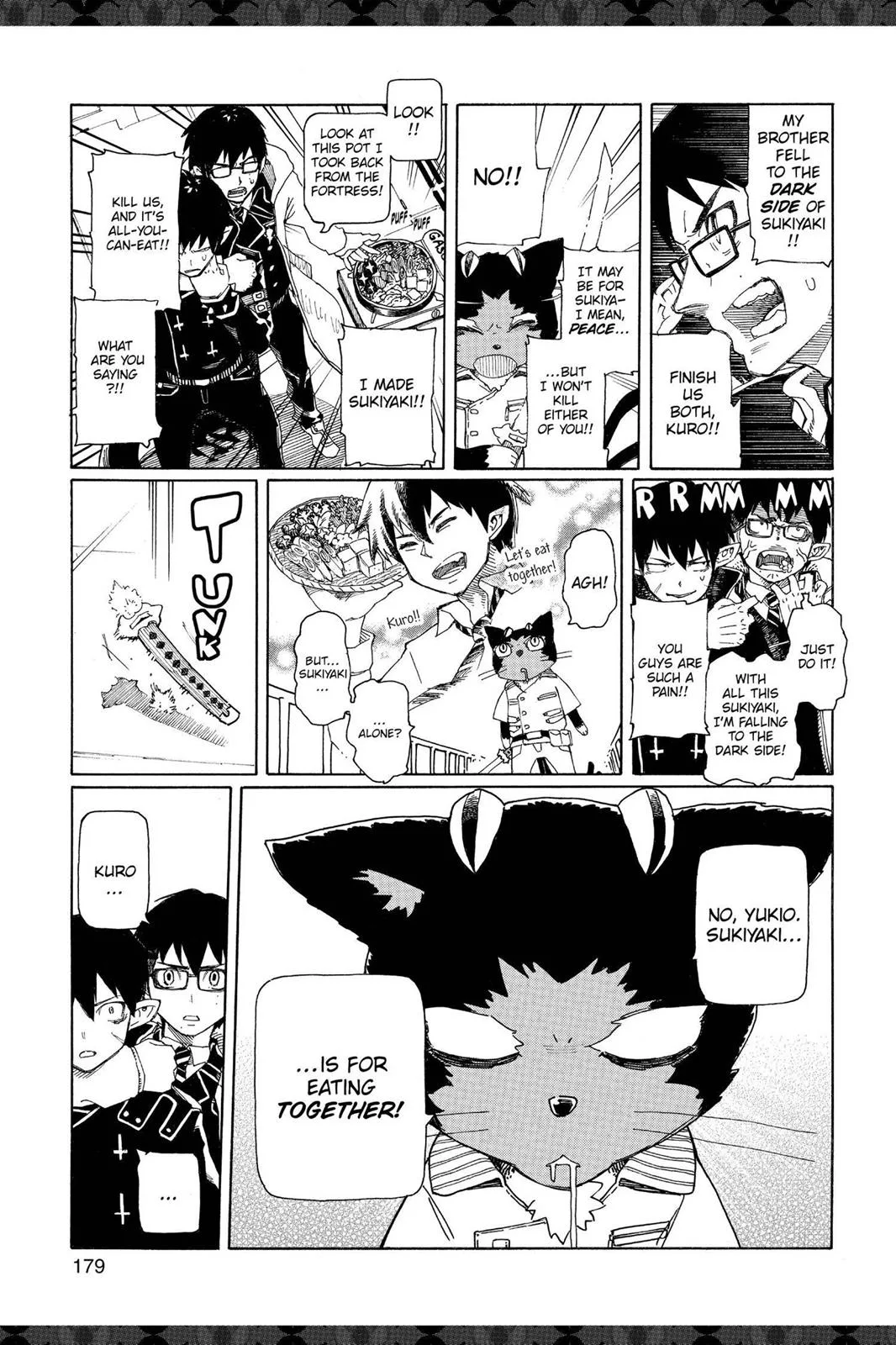 Blue Exorcist, chapter 41.5, page 27