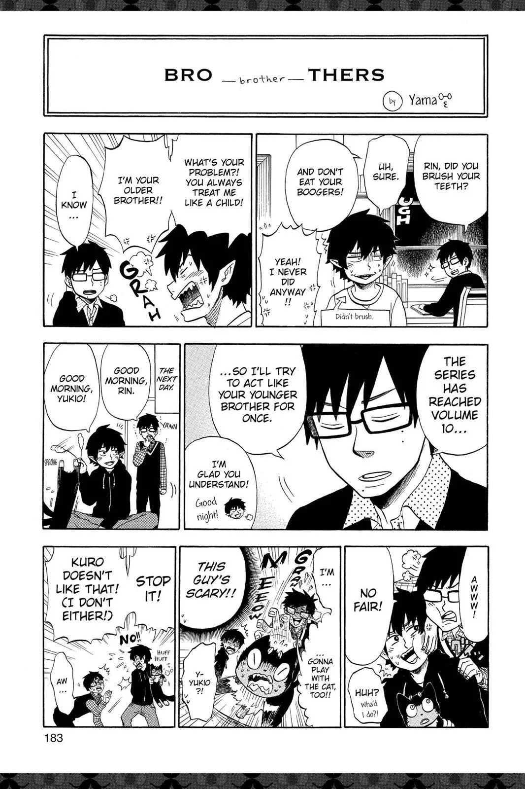 Blue Exorcist, chapter 41.5, page 31