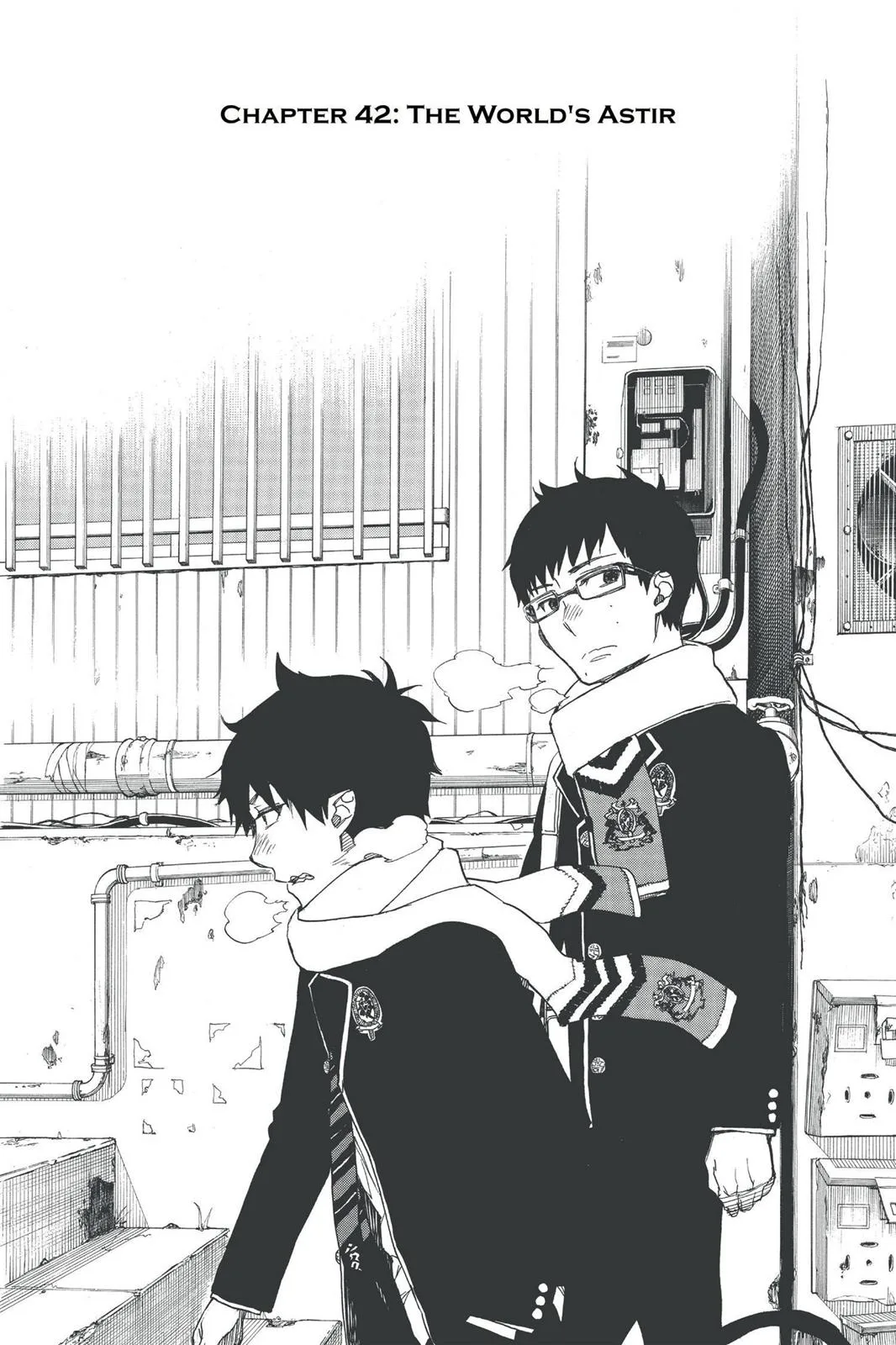 Blue Exorcist, chapter 42, page 8