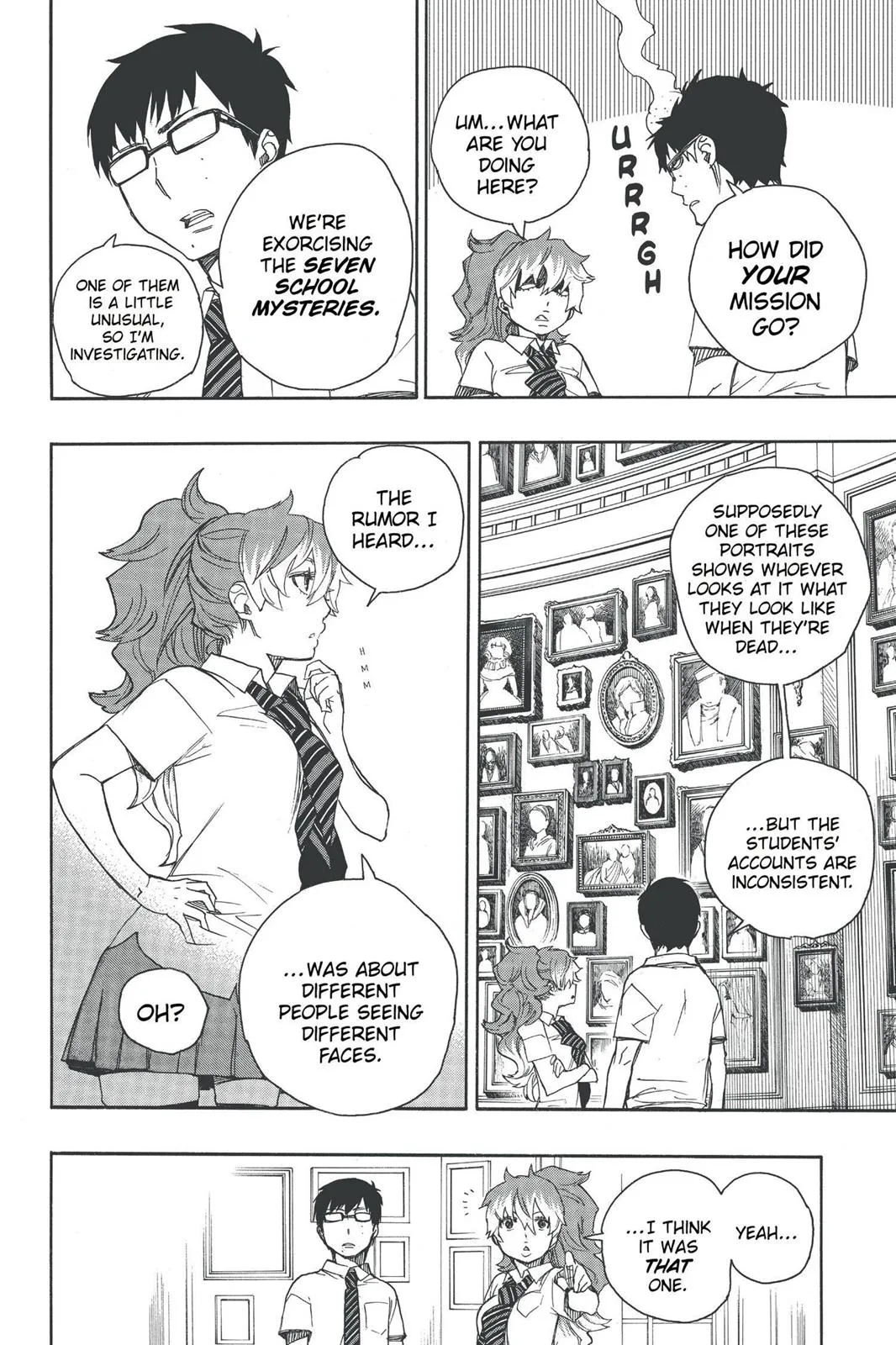Blue Exorcist, chapter 42, page 11