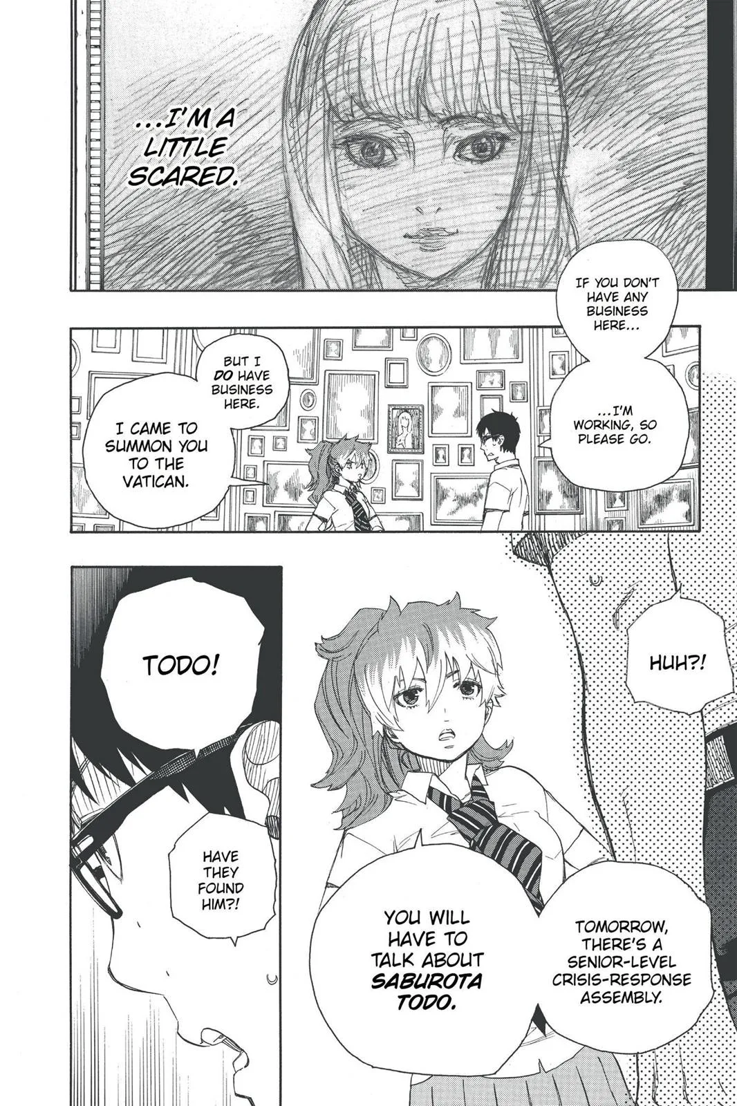 Blue Exorcist, chapter 42, page 13