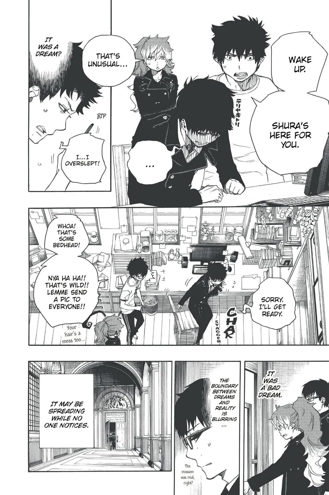 Blue Exorcist, chapter 42, page 25