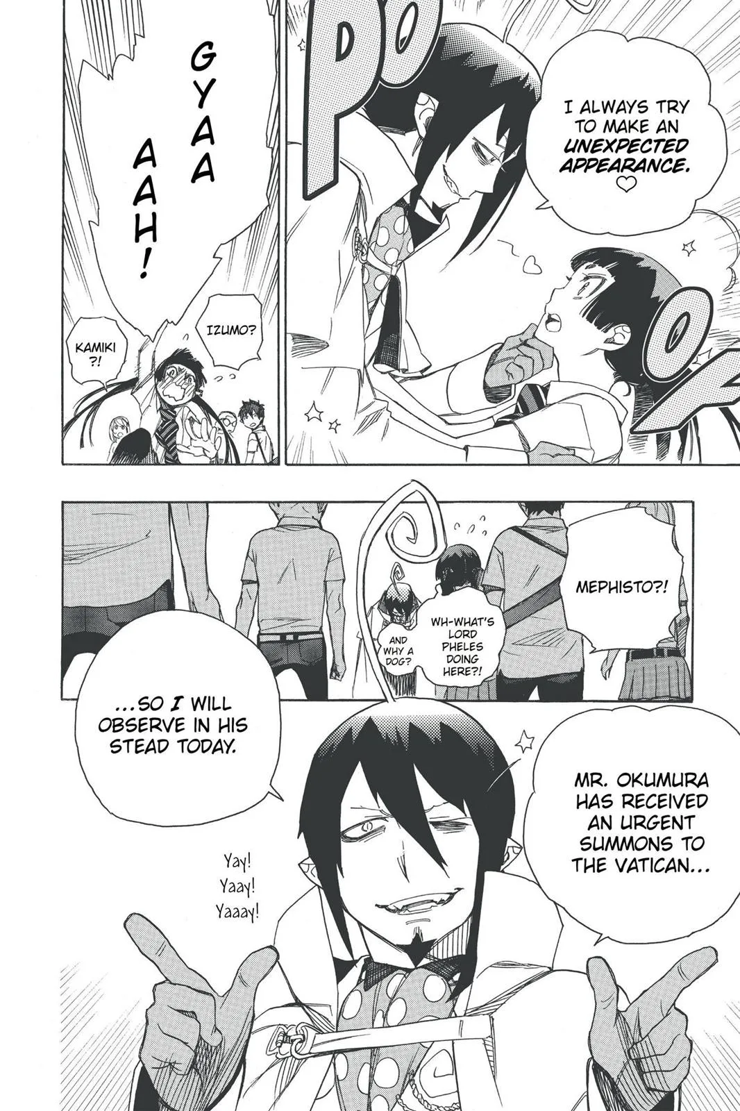 Blue Exorcist, chapter 43, page 6