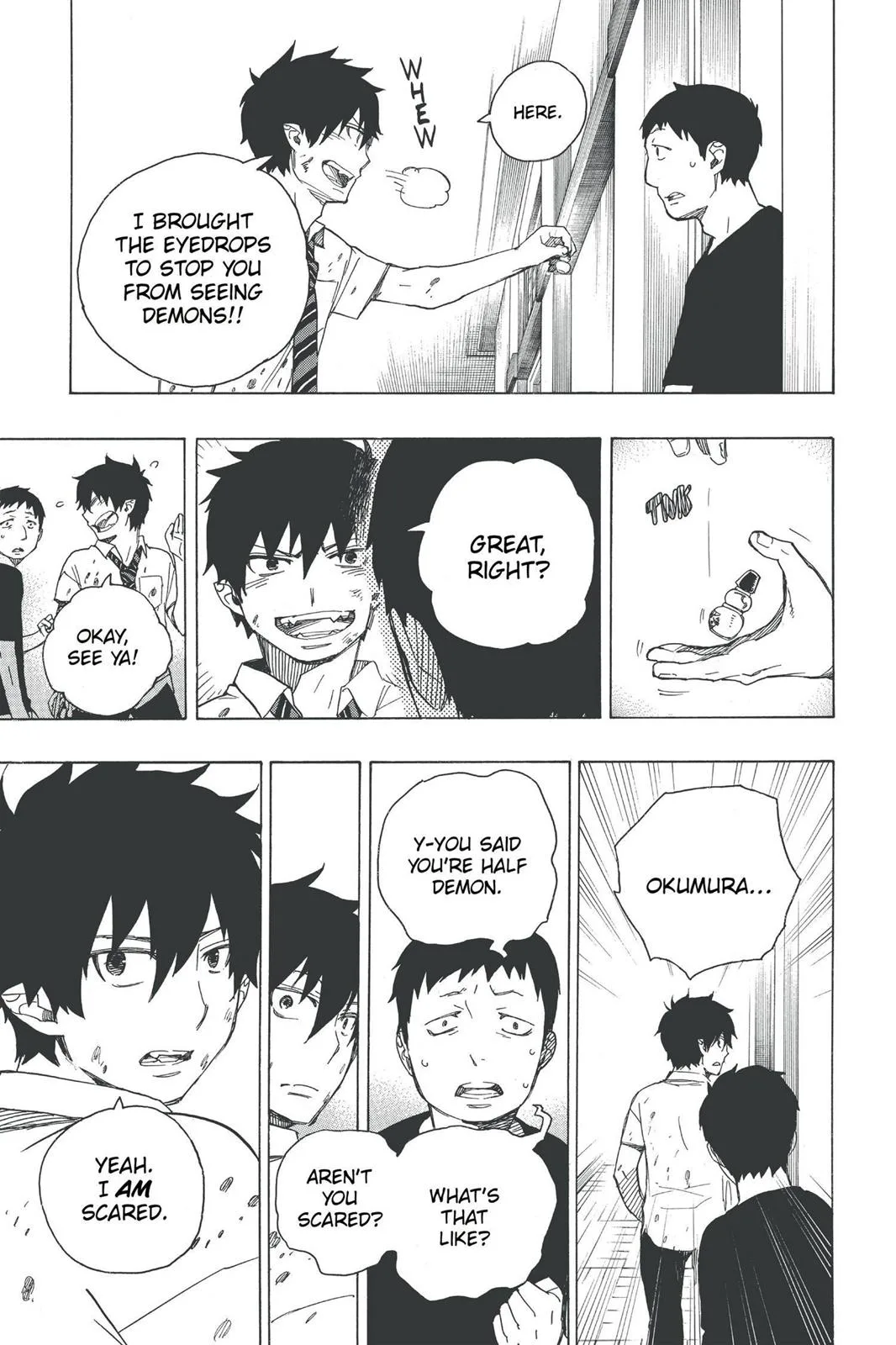 Blue Exorcist, chapter 43, page 33