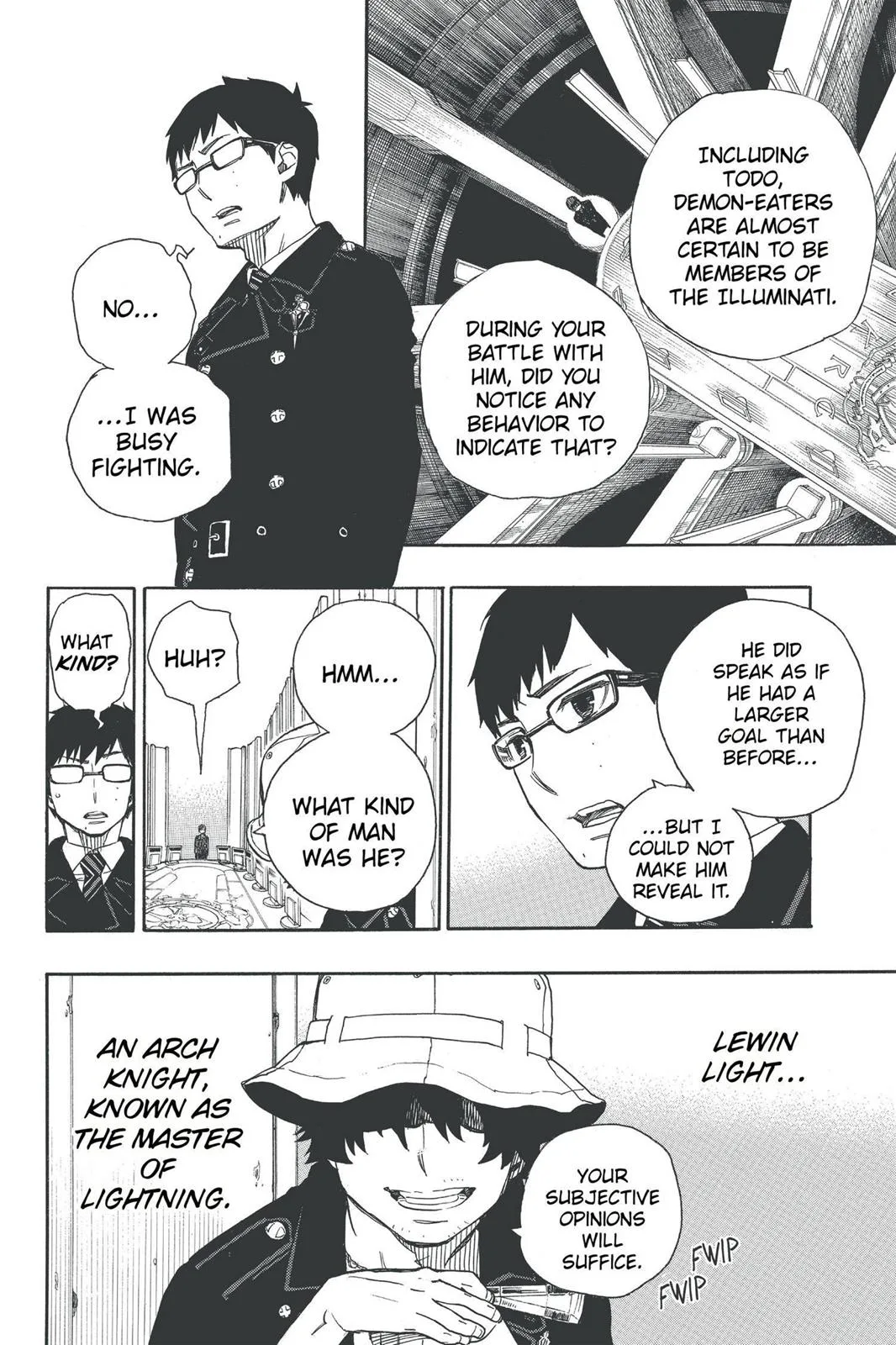 Blue Exorcist, chapter 44, page 8