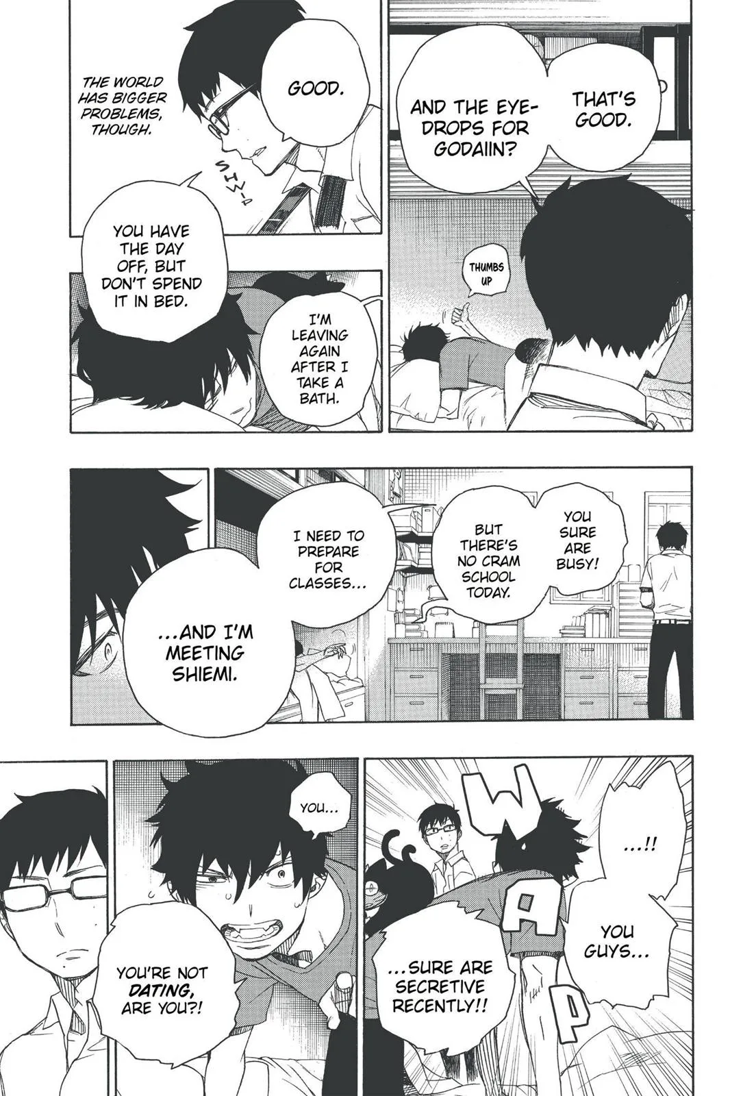 Blue Exorcist, chapter 44, page 15