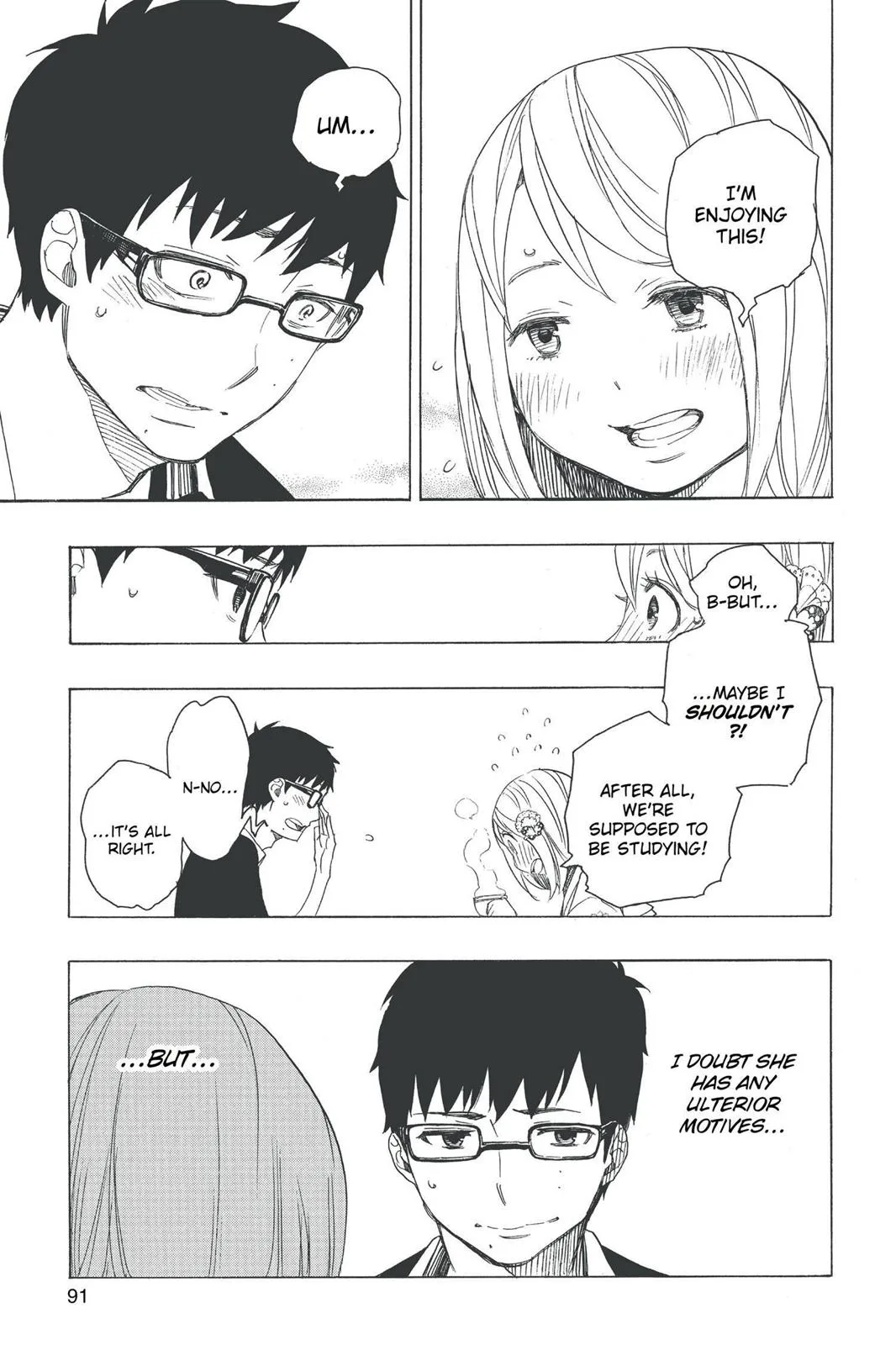 Blue Exorcist, chapter 44, page 29