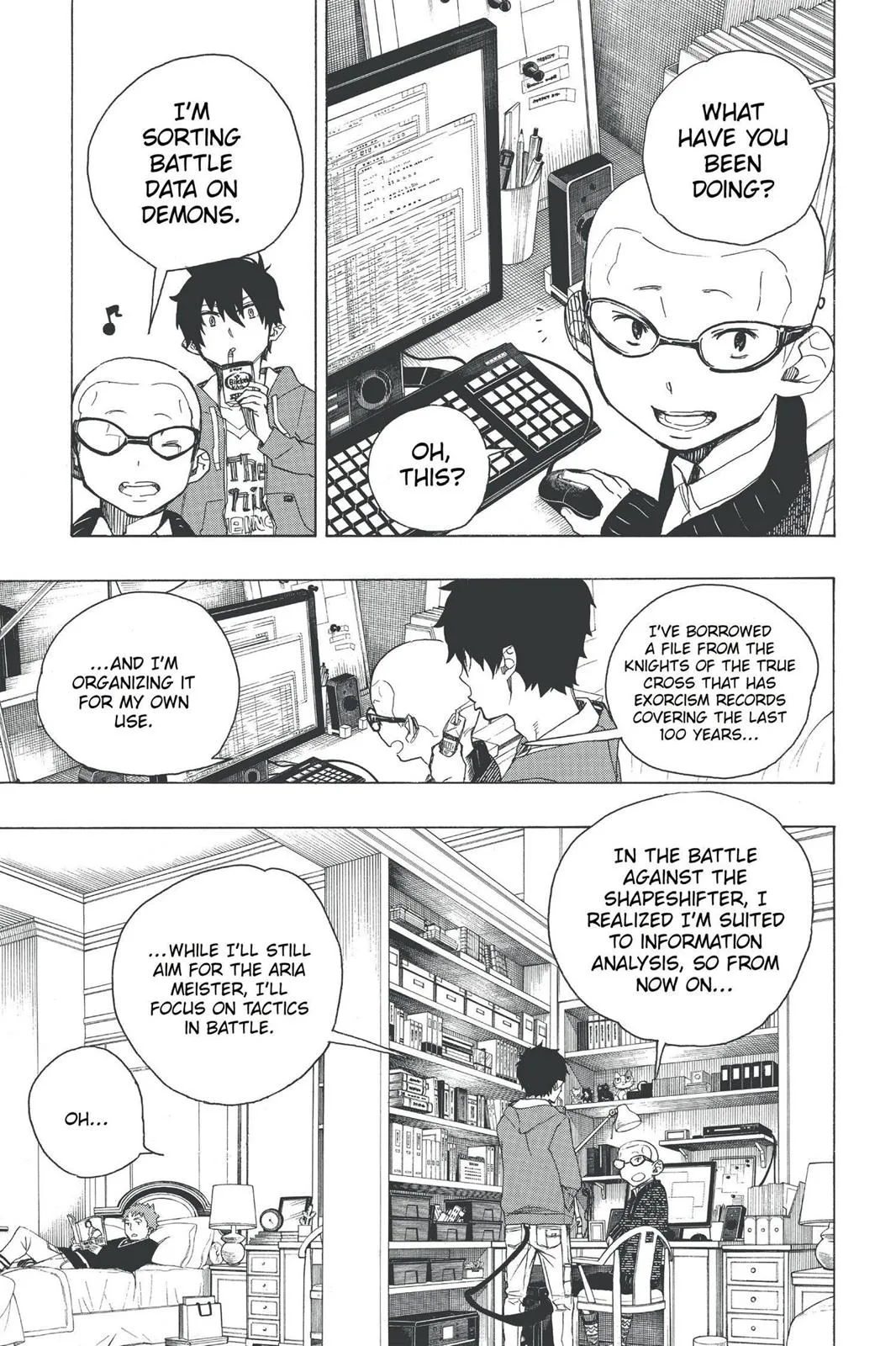 Blue Exorcist, chapter 45, page 3