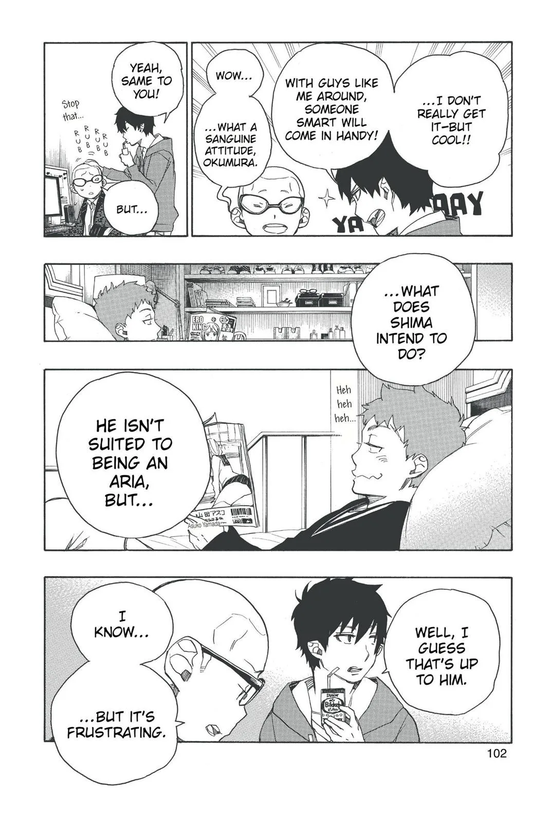Blue Exorcist, chapter 45, page 4