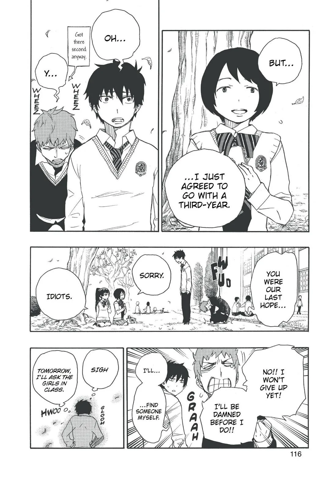 Blue Exorcist, chapter 45, page 18