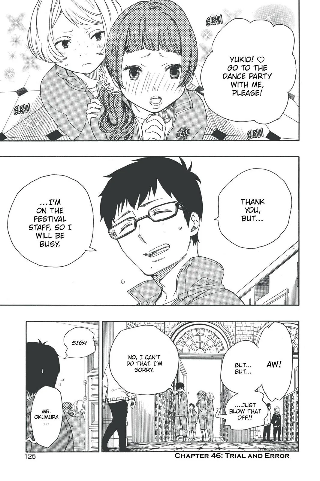 Blue Exorcist, chapter 46, page 1