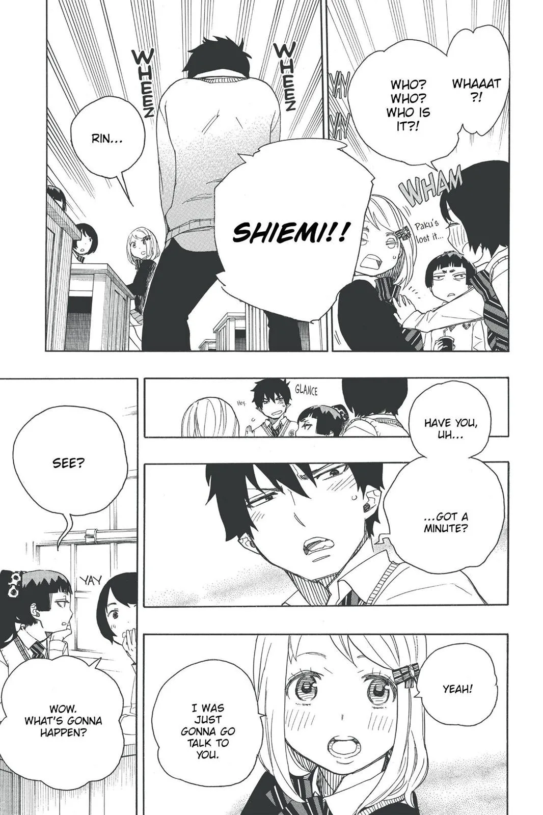 Blue Exorcist, chapter 46, page 9