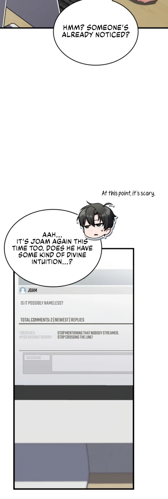 Sword God’s Livestream, chapter 8, page 8