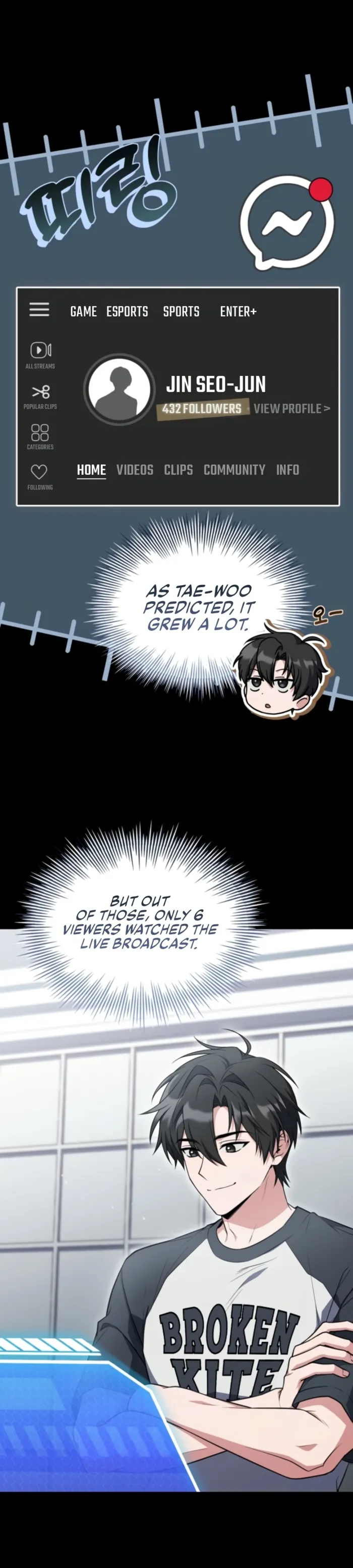 Sword God’s Livestream, chapter 8, page 10
