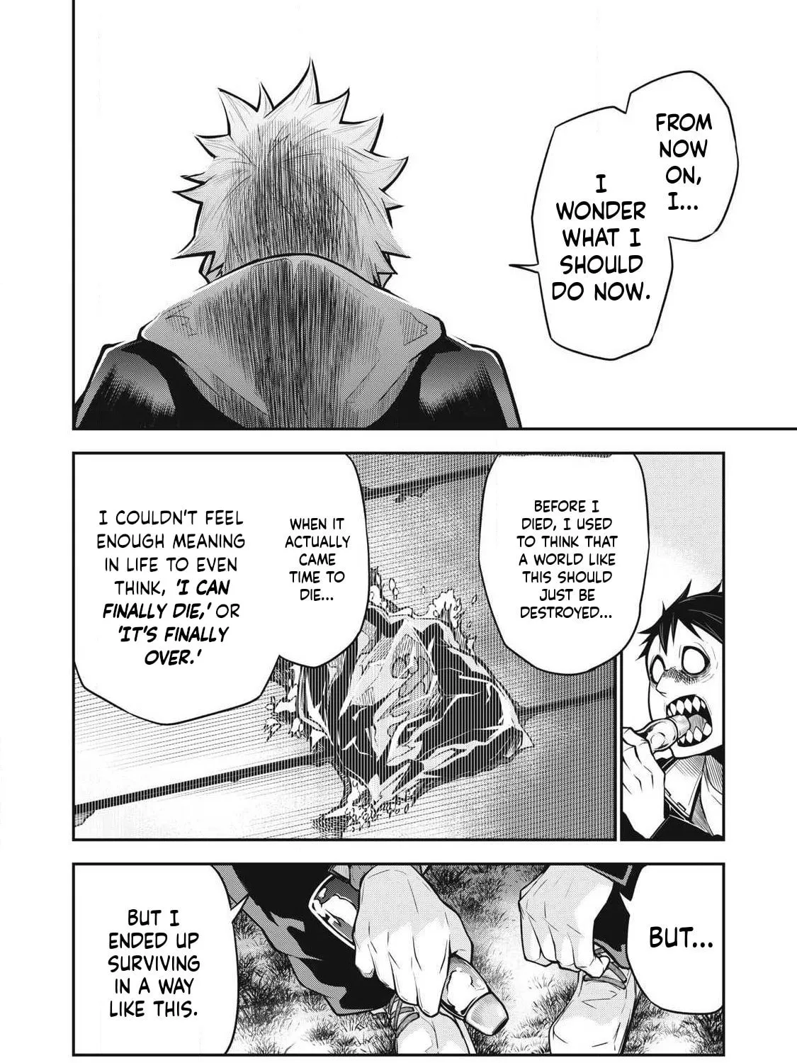 When I Die in a Broken World (Bukkoware Sekai de Shinda Toki), chapter 2, page 28