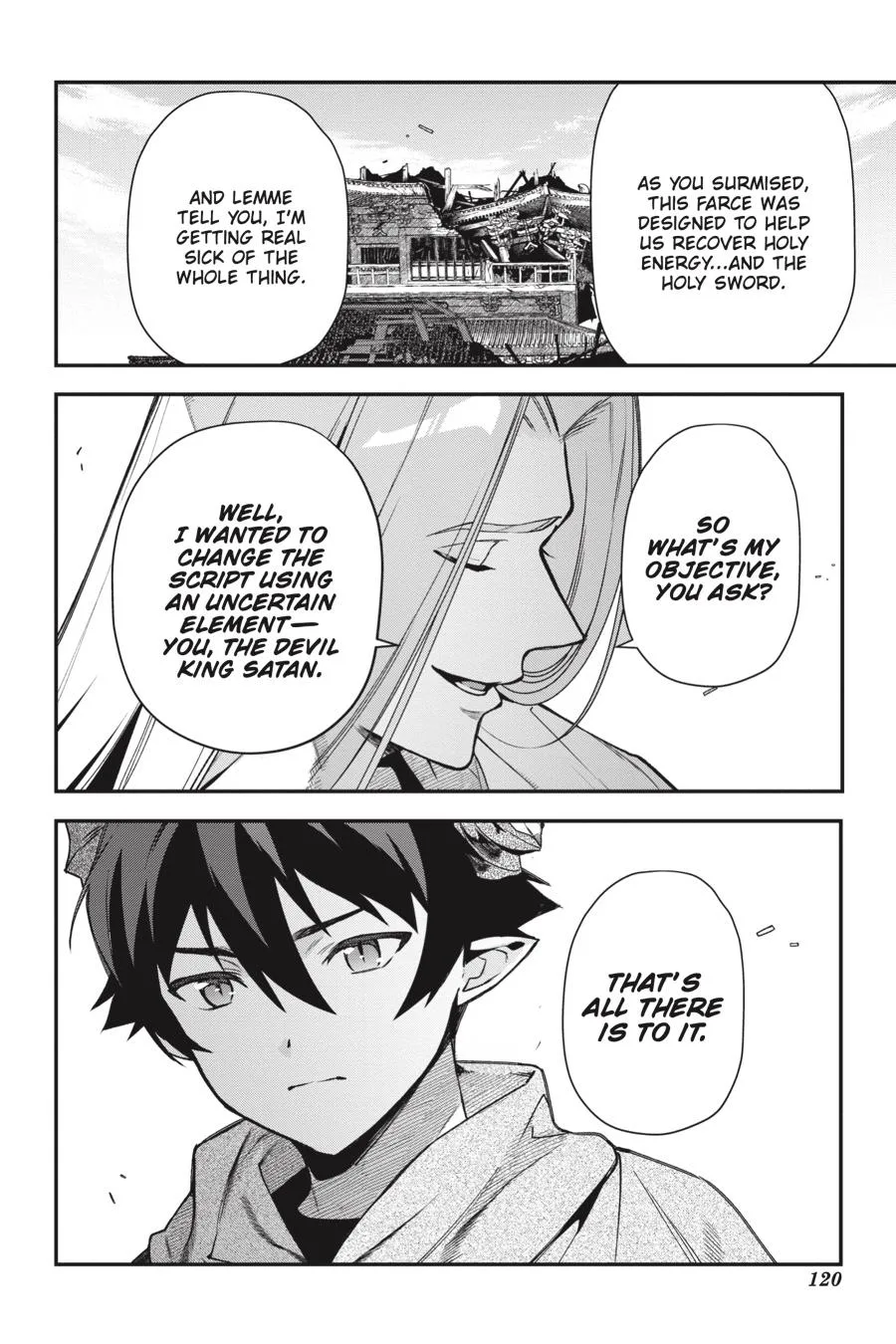 The Devil is a Part-Timer!, chapter 97, page 54