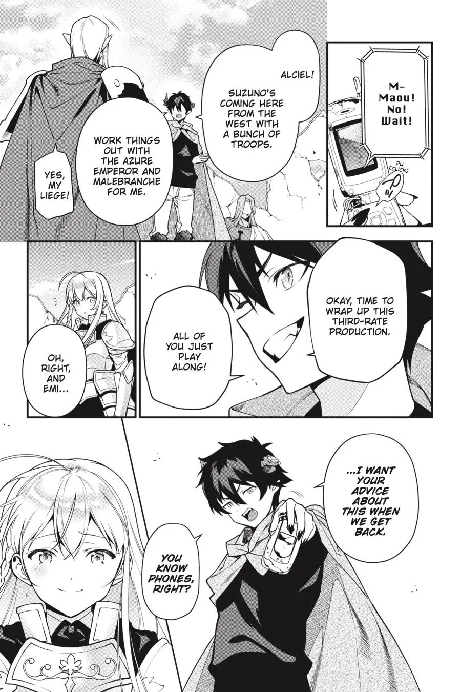 The Devil is a Part-Timer!, chapter 97, page 61