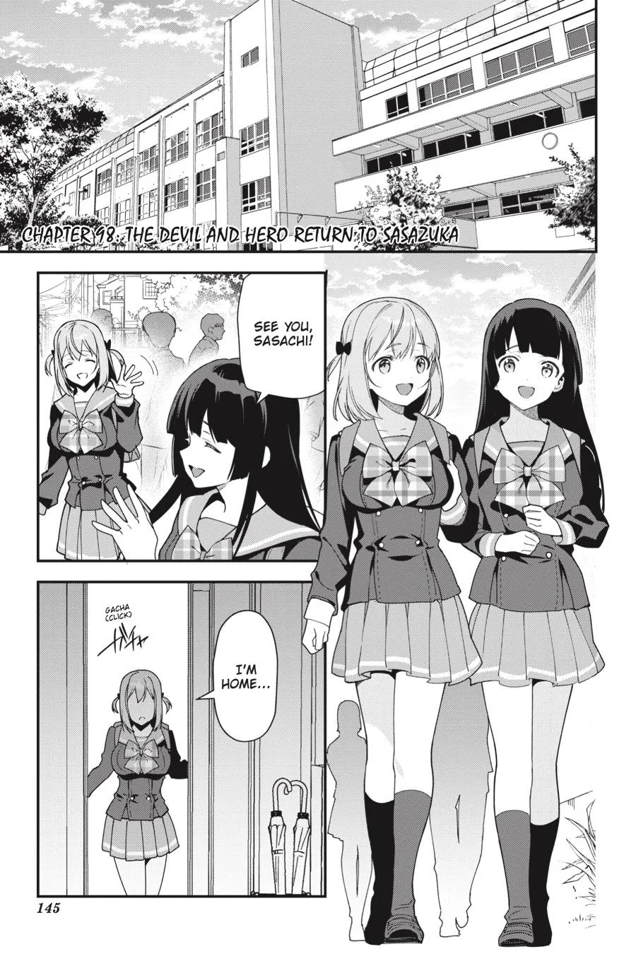The Devil is a Part-Timer!, chapter 98, page 1