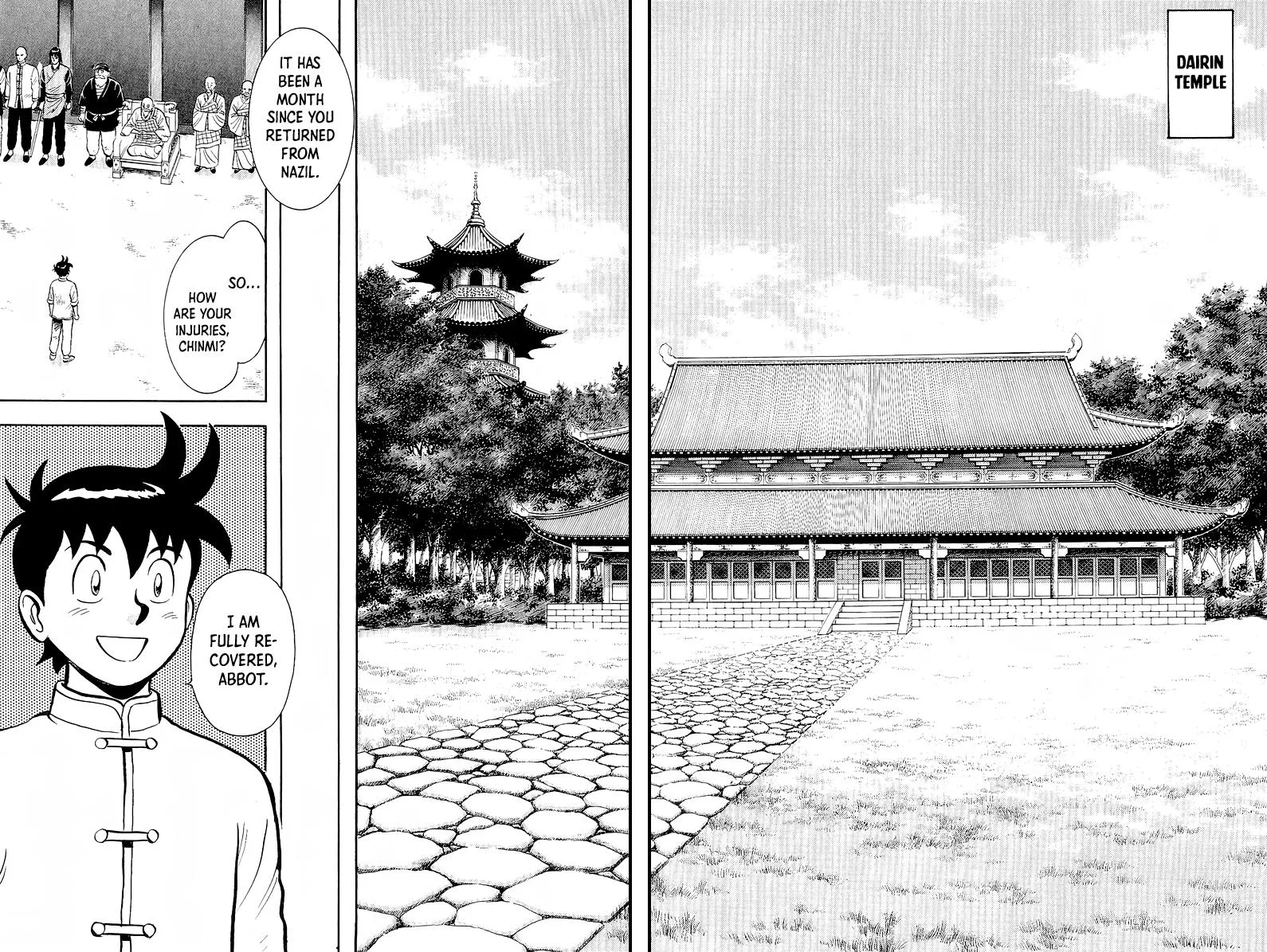 Tekken Chinmi, chapter 127, page 2
