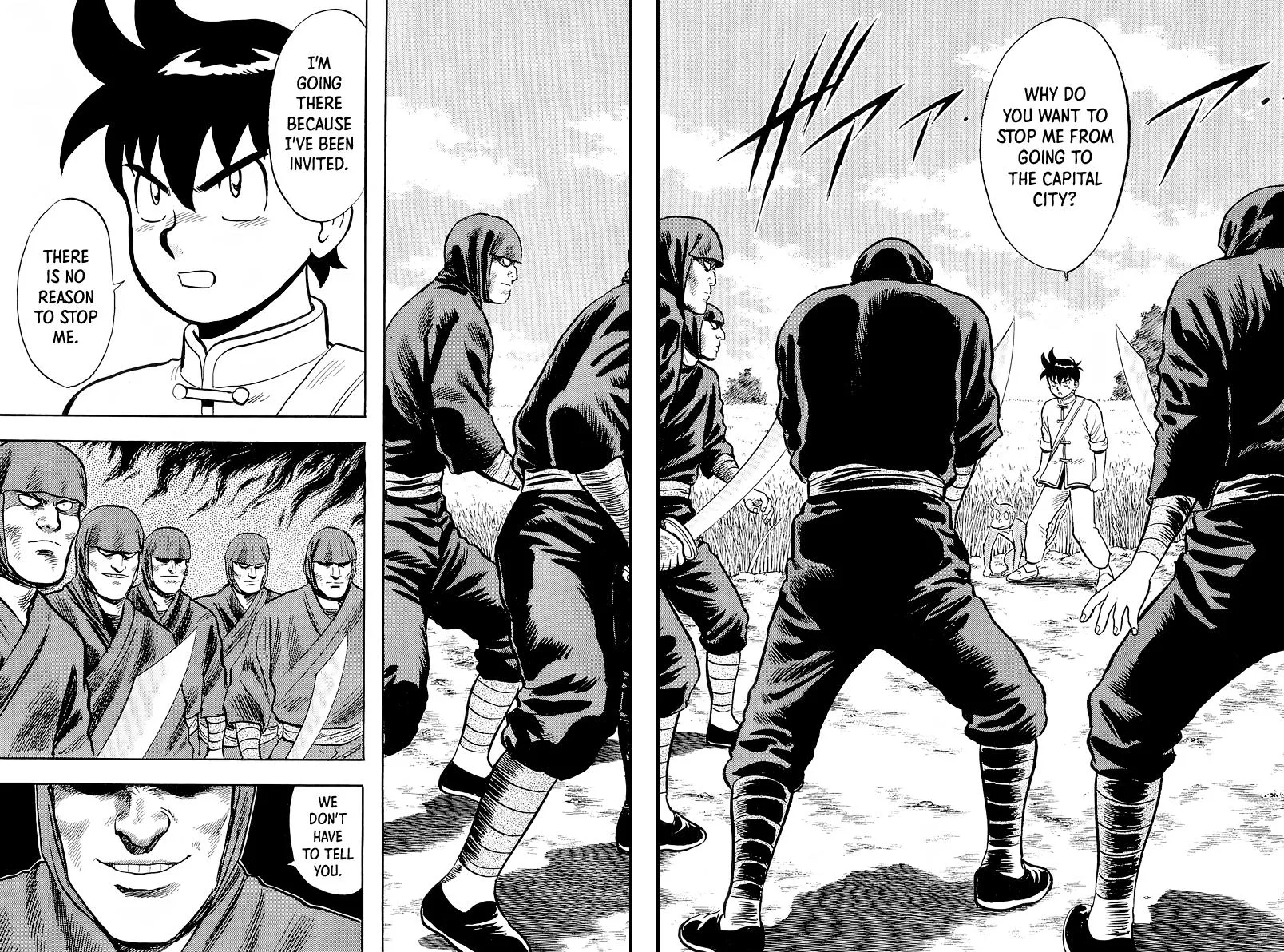 Tekken Chinmi, chapter 128, page 2