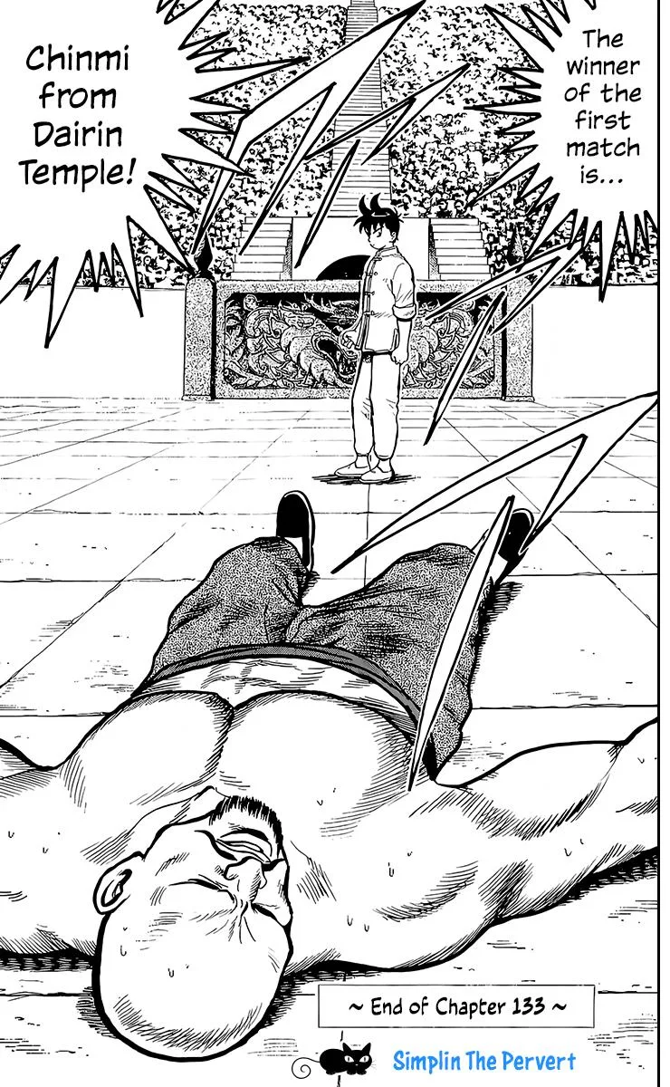 Tekken Chinmi, chapter 133, page 36