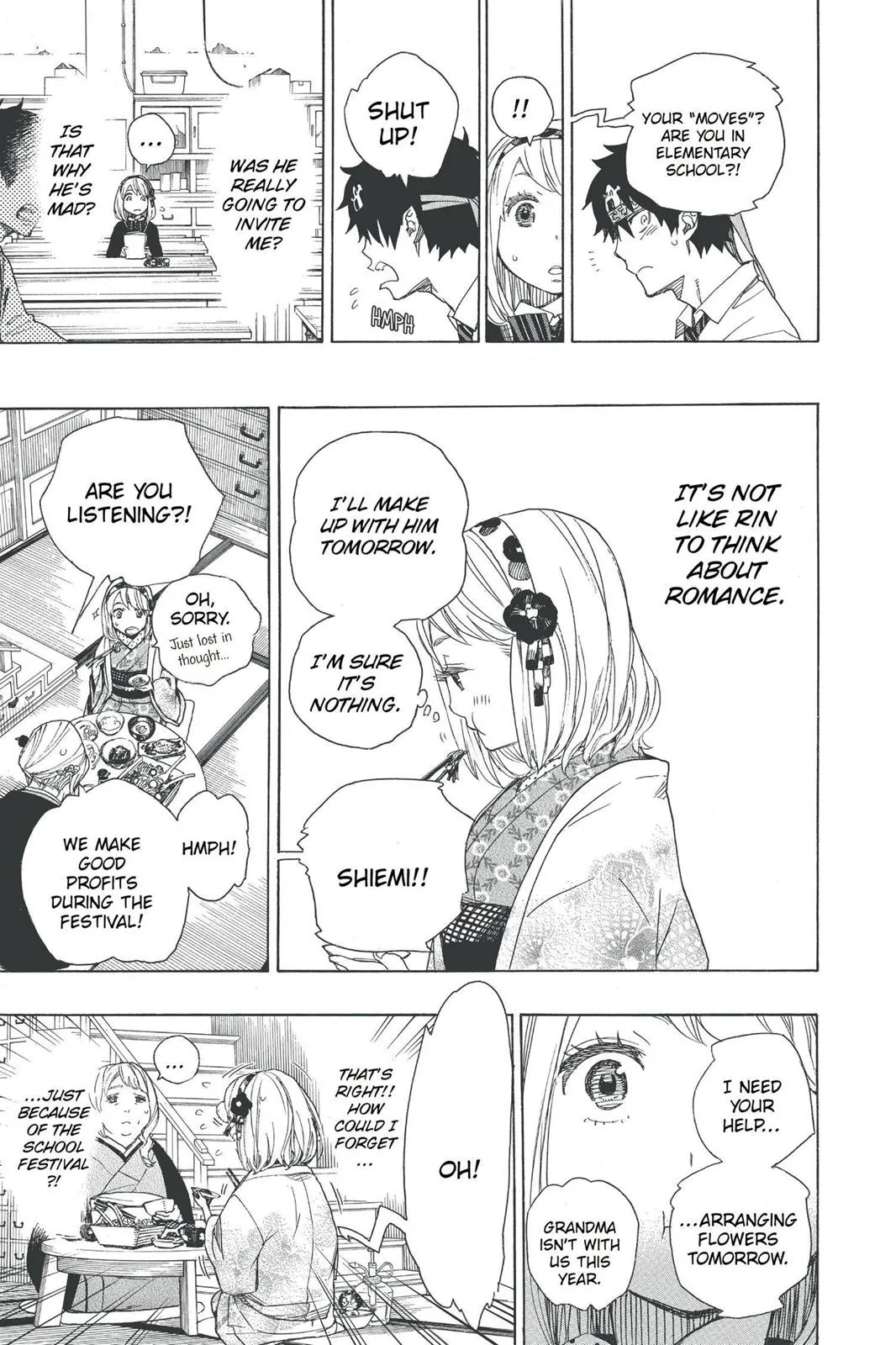 Blue Exorcist, chapter 47, page 13