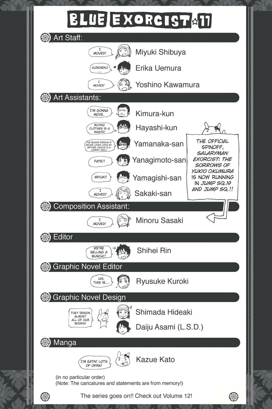 Blue Exorcist, chapter 47, page 50
