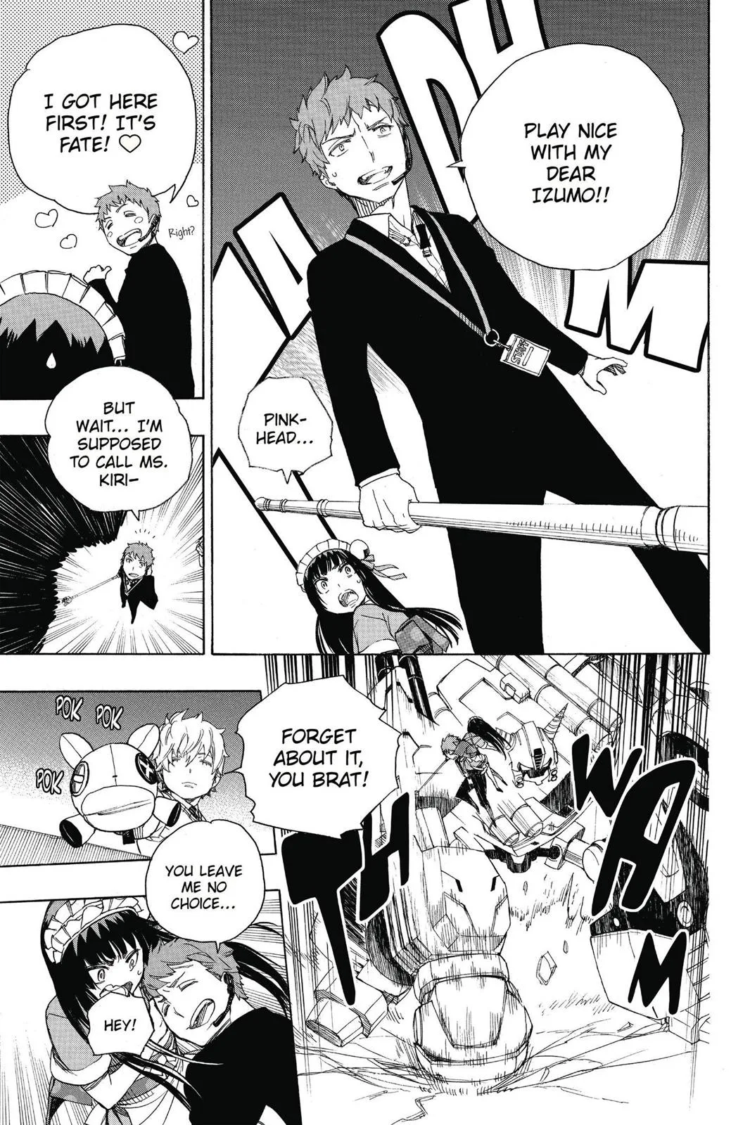 Blue Exorcist, chapter 48, page 28