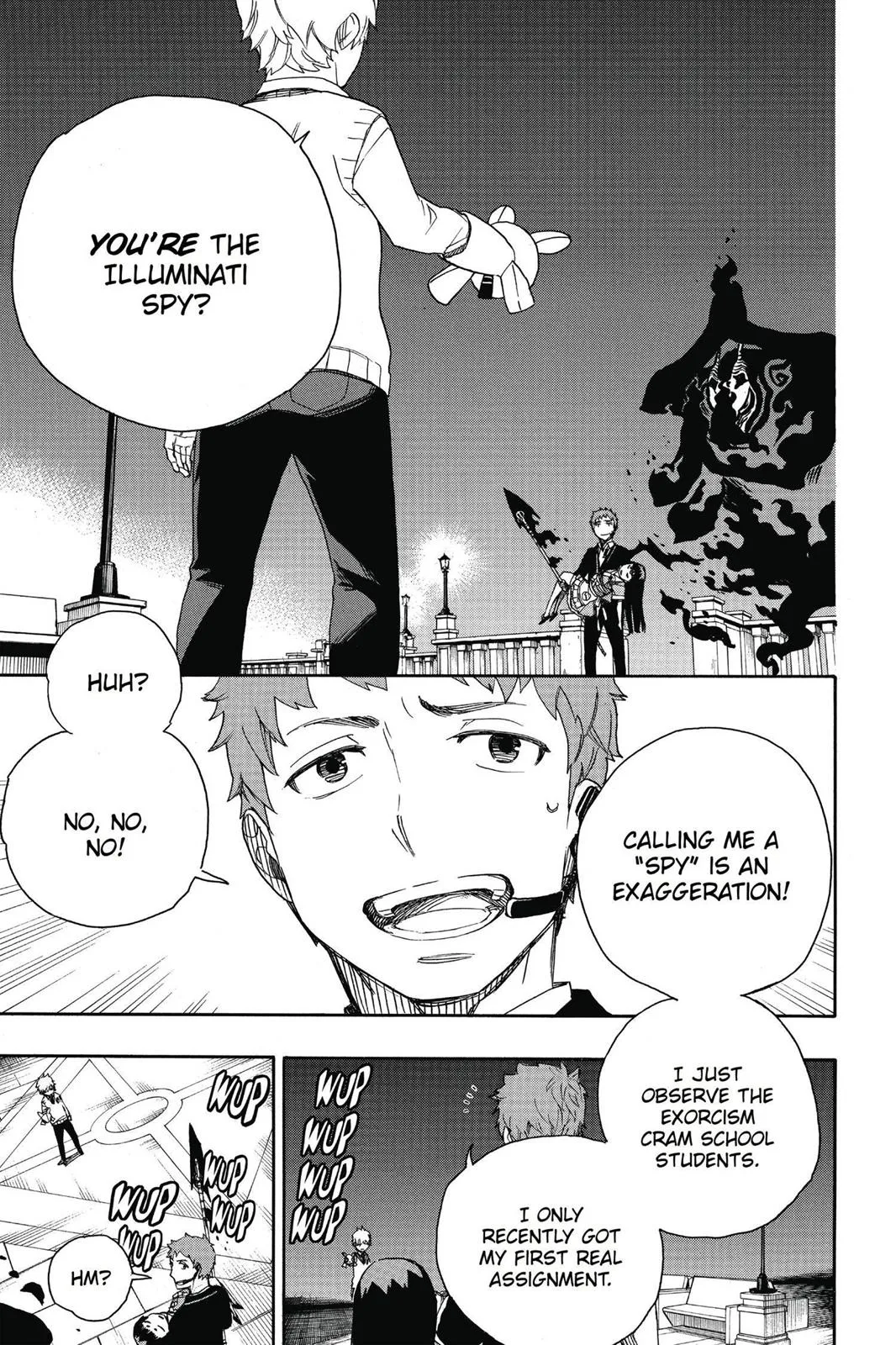 Blue Exorcist, chapter 49, page 3