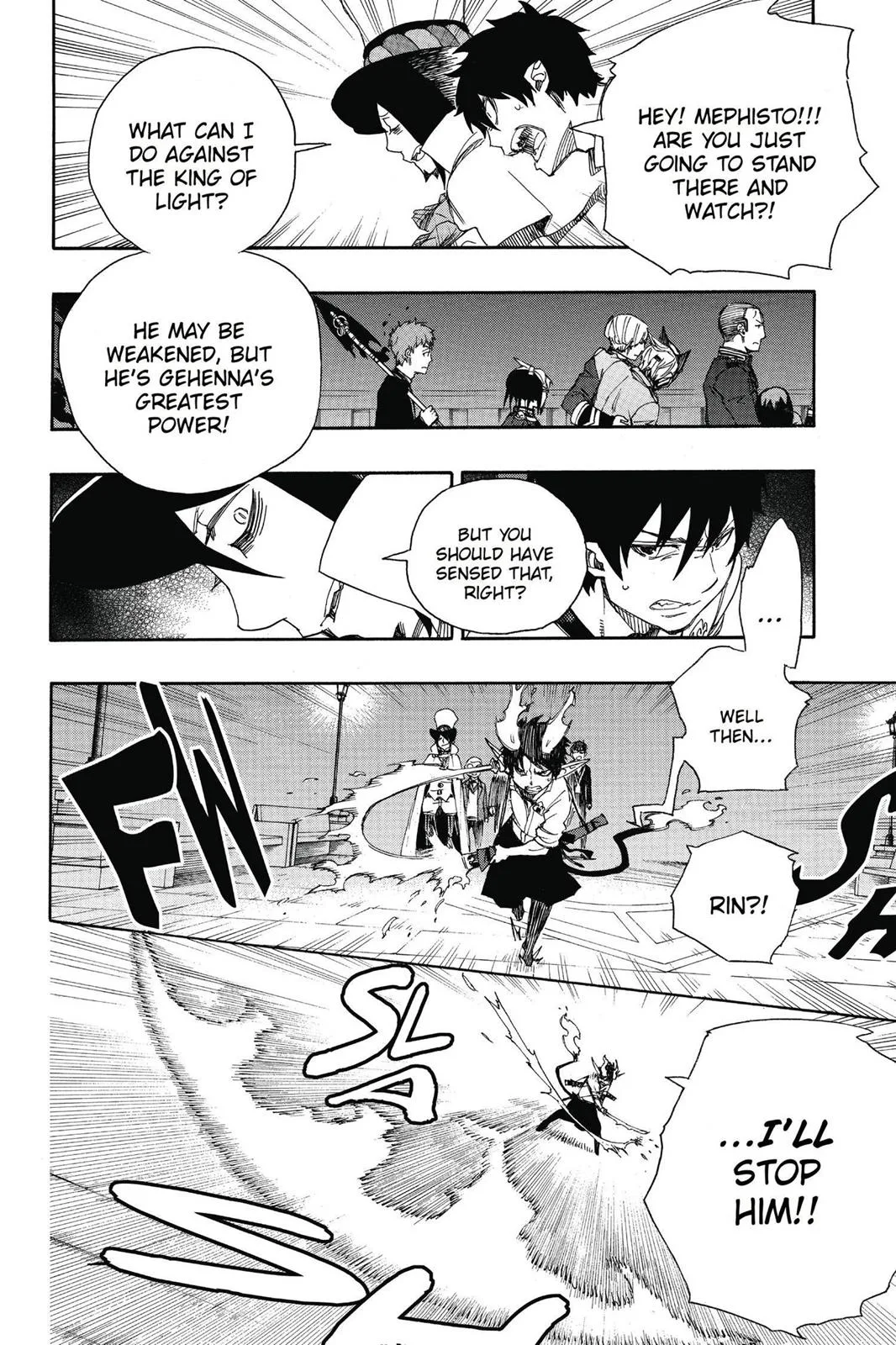 Blue Exorcist, chapter 49, page 22