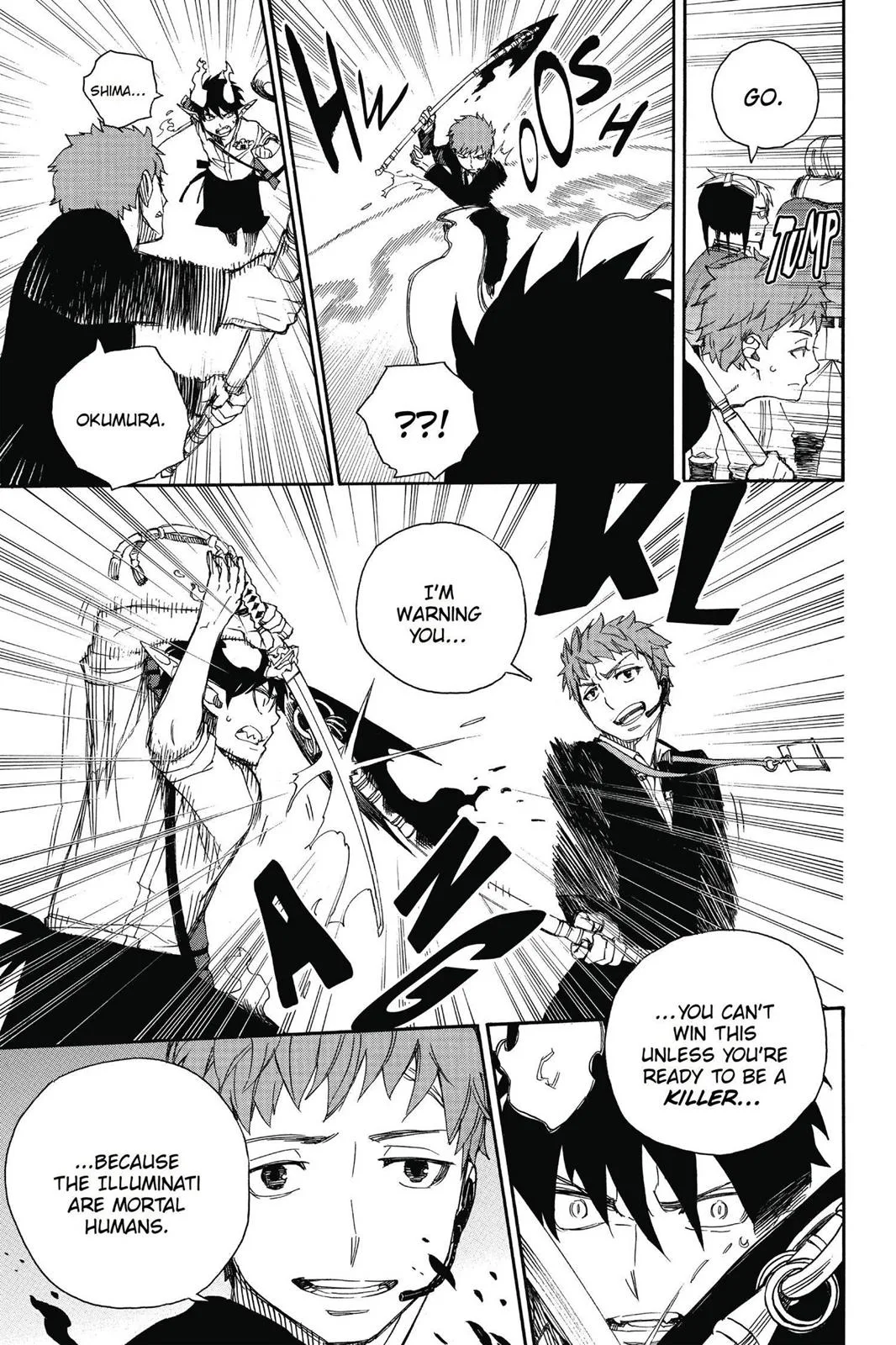 Blue Exorcist, chapter 49, page 23