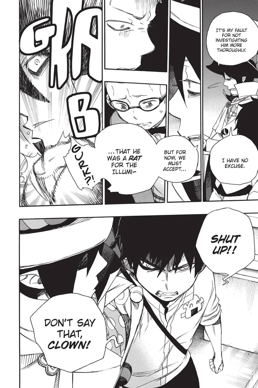 Blue Exorcist, chapter 49, page 33