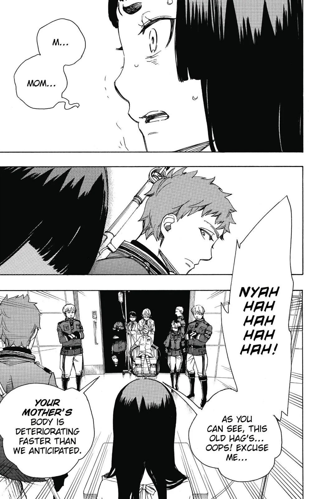 Blue Exorcist, chapter 51, page 3