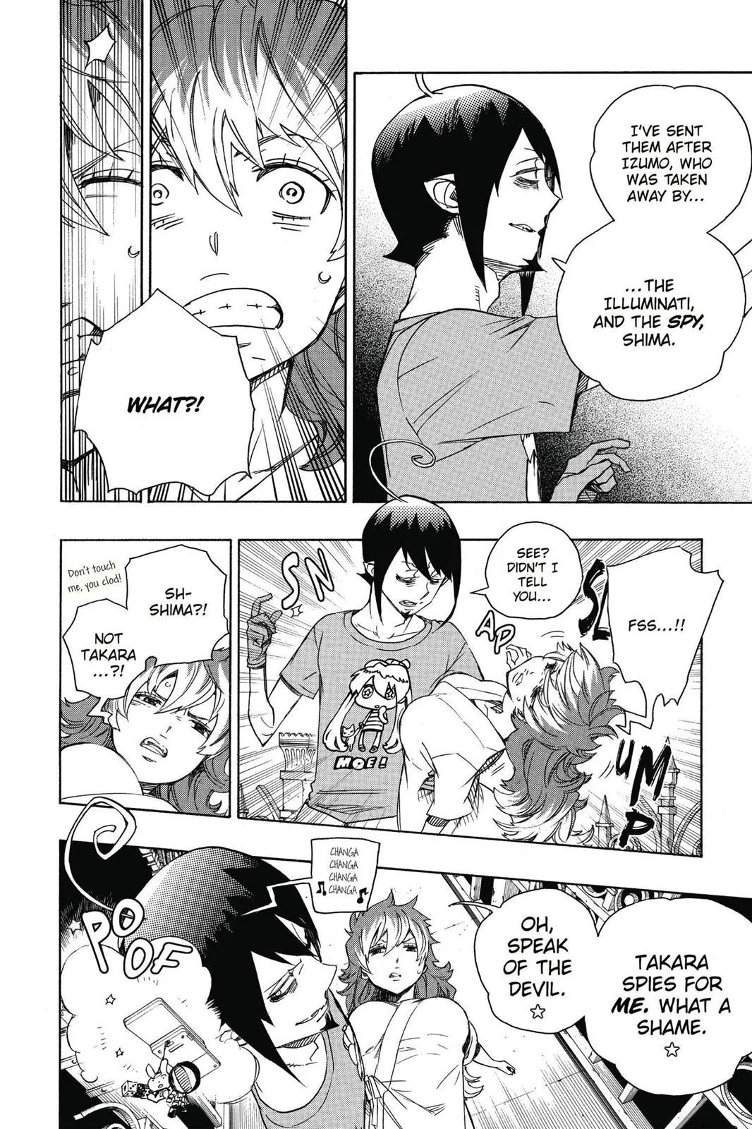 Blue Exorcist, chapter 51, page 12